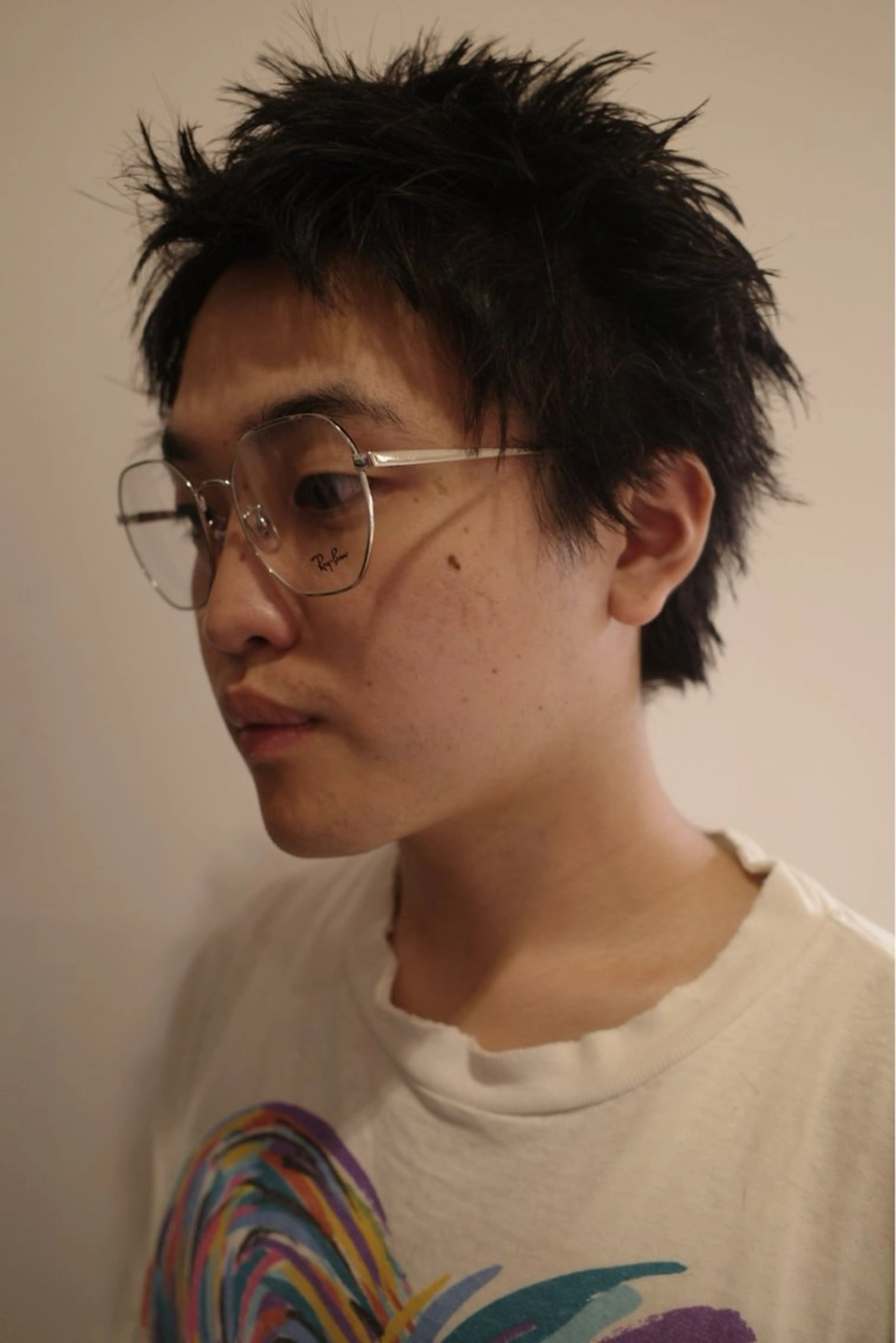 メンズ センターパート マッシュ メンズパーマ メンズショート スパイキーショート 🔥ショート特化 masaki🔥のヘアスタイル