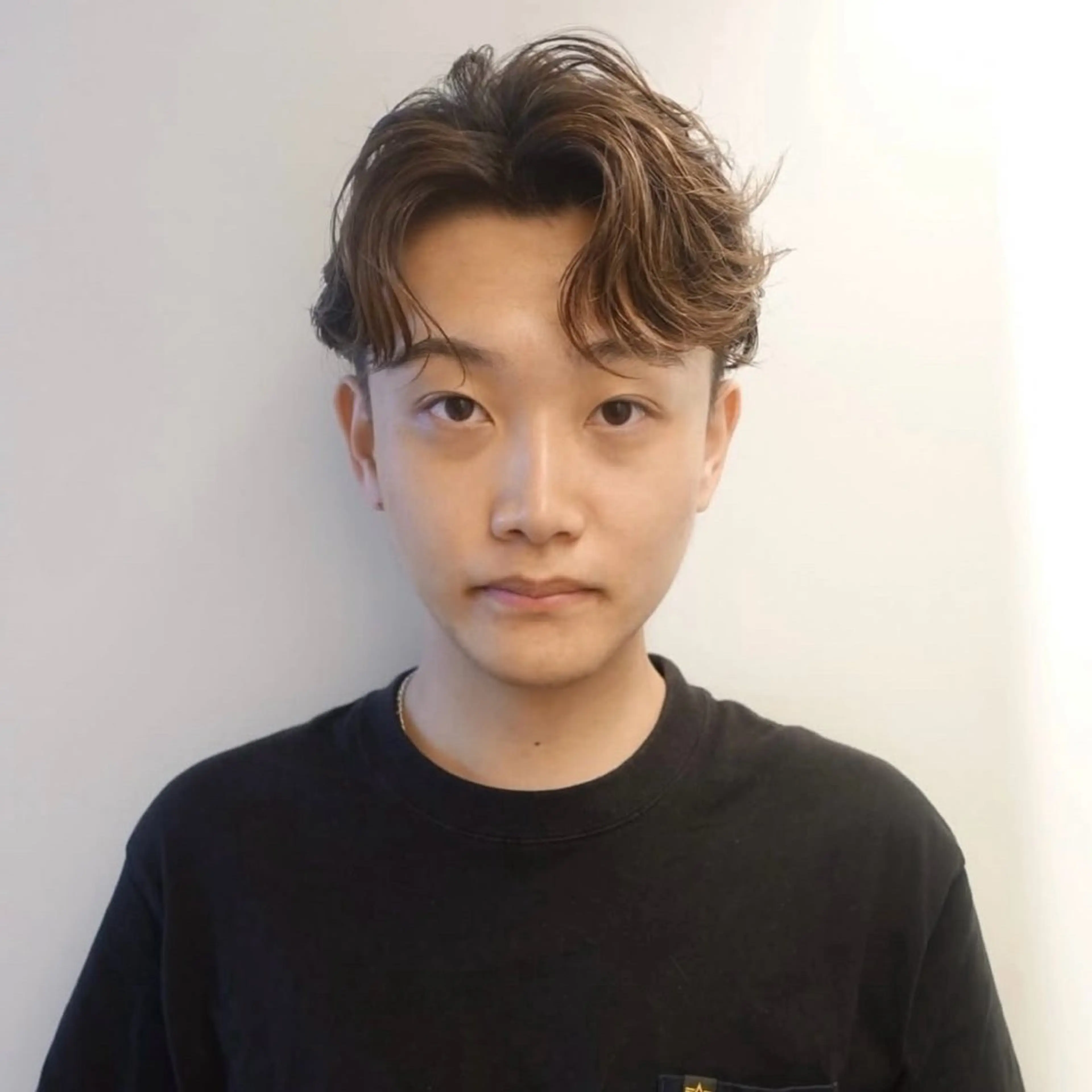 パーマ メンズ カット パーマ ハイトーン/パーマ/ メンズ / 櫻本🌐のヘアスタイル