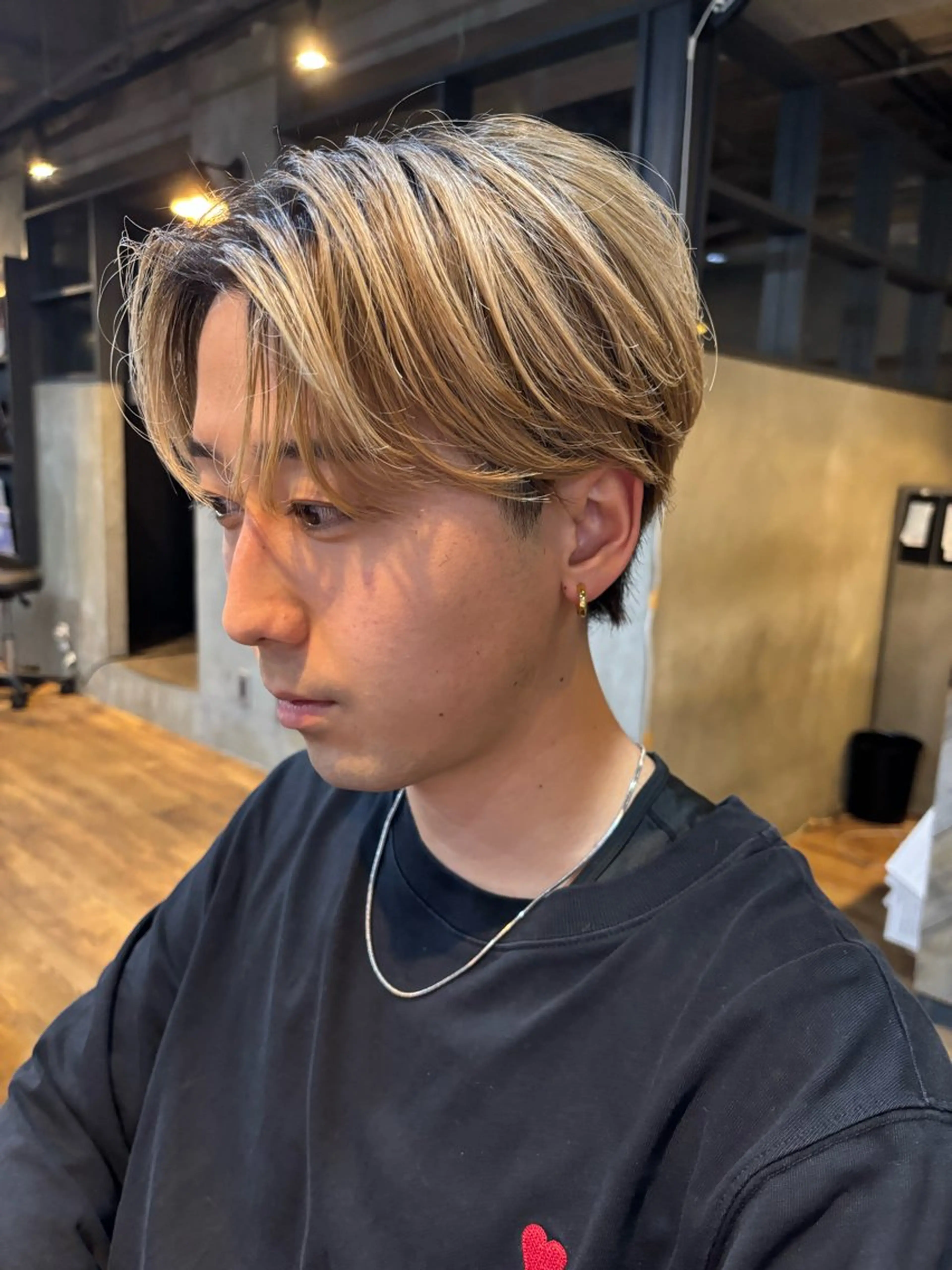 メンズ カット ヘアカラー トリートメント La fith hair ray所属・メンズ/パーマ/ ブリーチ/KAITOのヘアスタイル