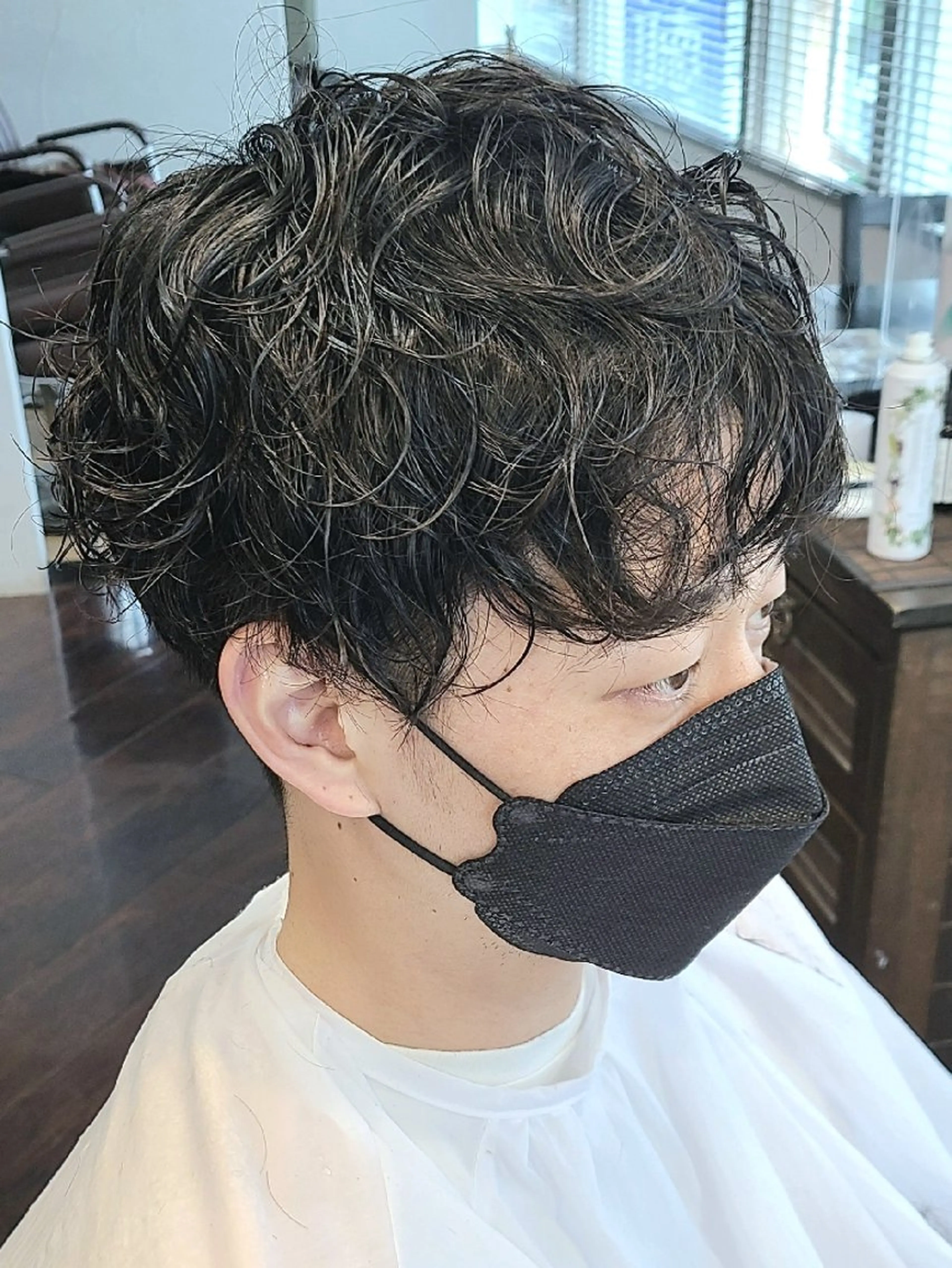 ショート メンズ パーマ 【大宮】デザイナー Anne 諳 アンのヘアスタイル