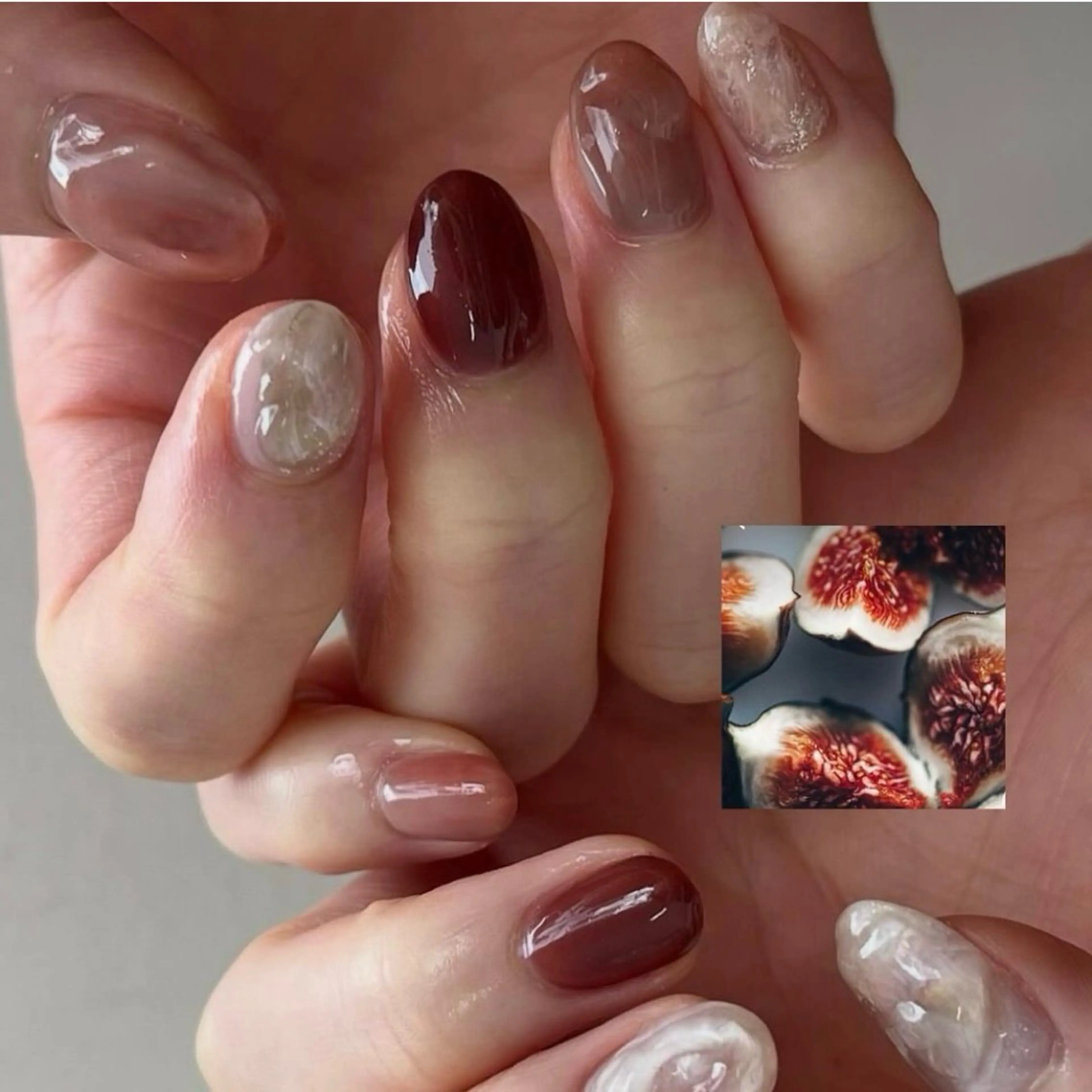 ネイル paragel /a k i n aのネイルデザイン