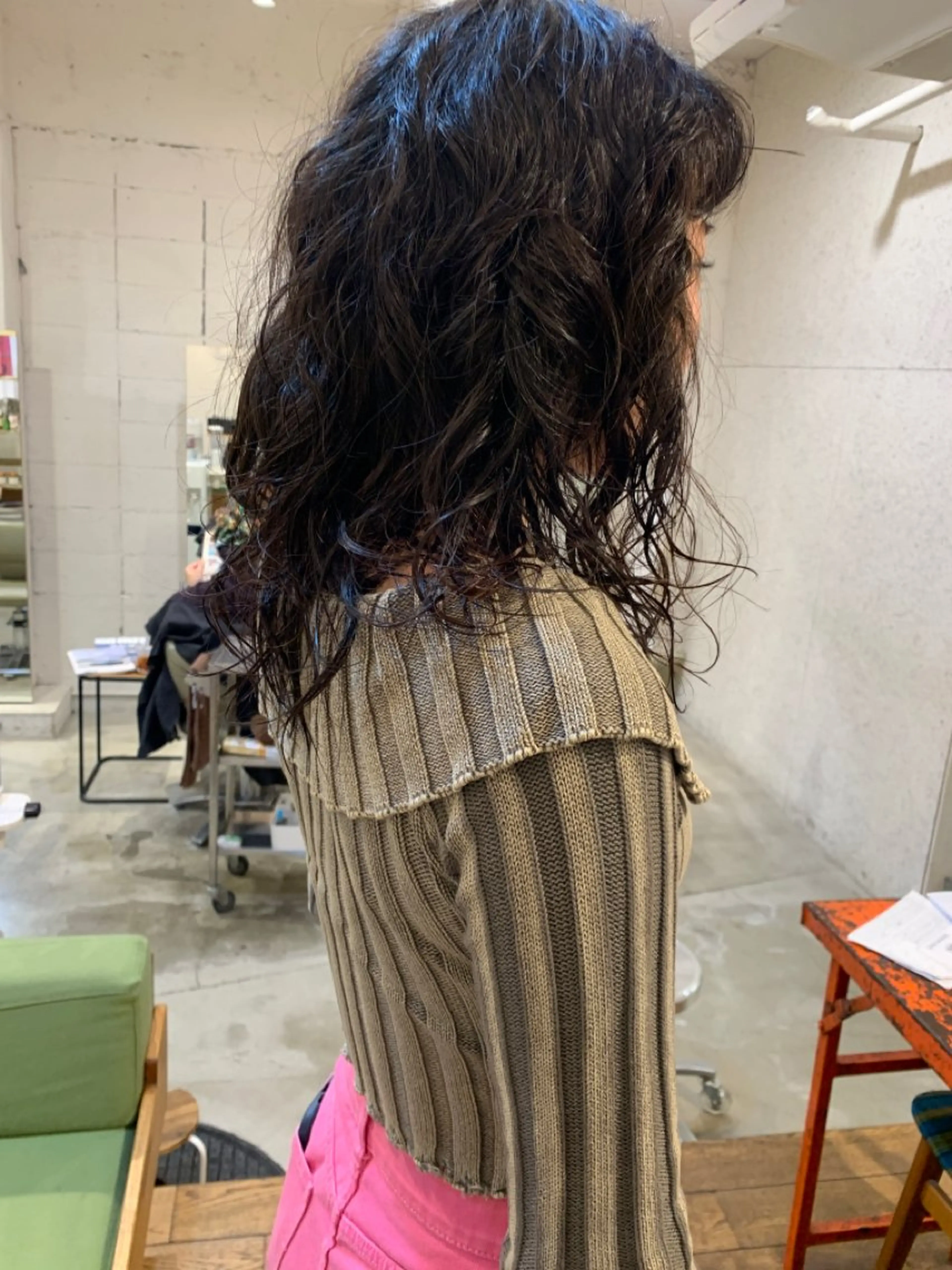 ミディアム パーマ 【takk】 ナカヤママサヨシのヘアスタイル