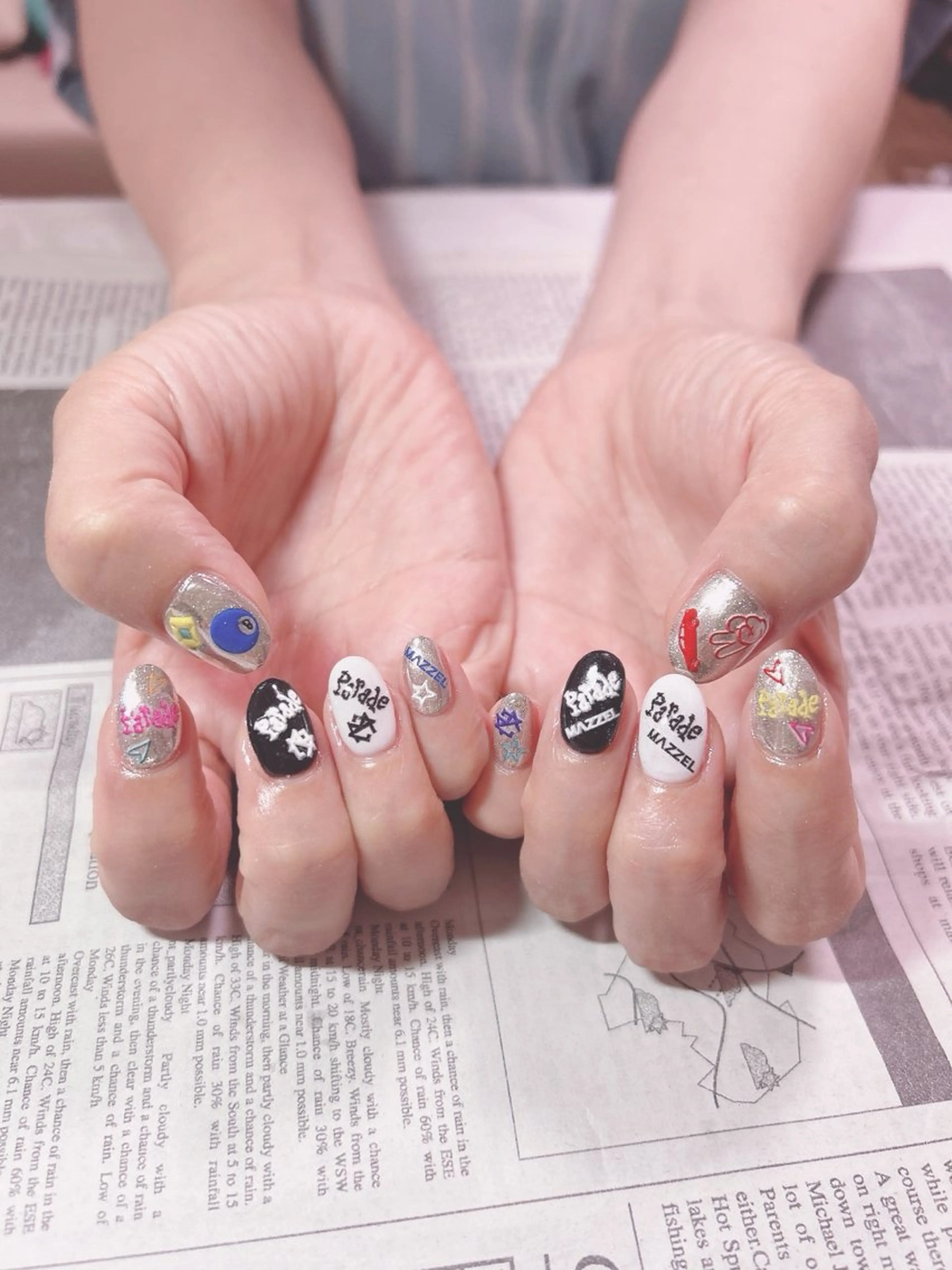 ネイル ハンドネイル ハンドケア 森山 舞のネイルデザイン