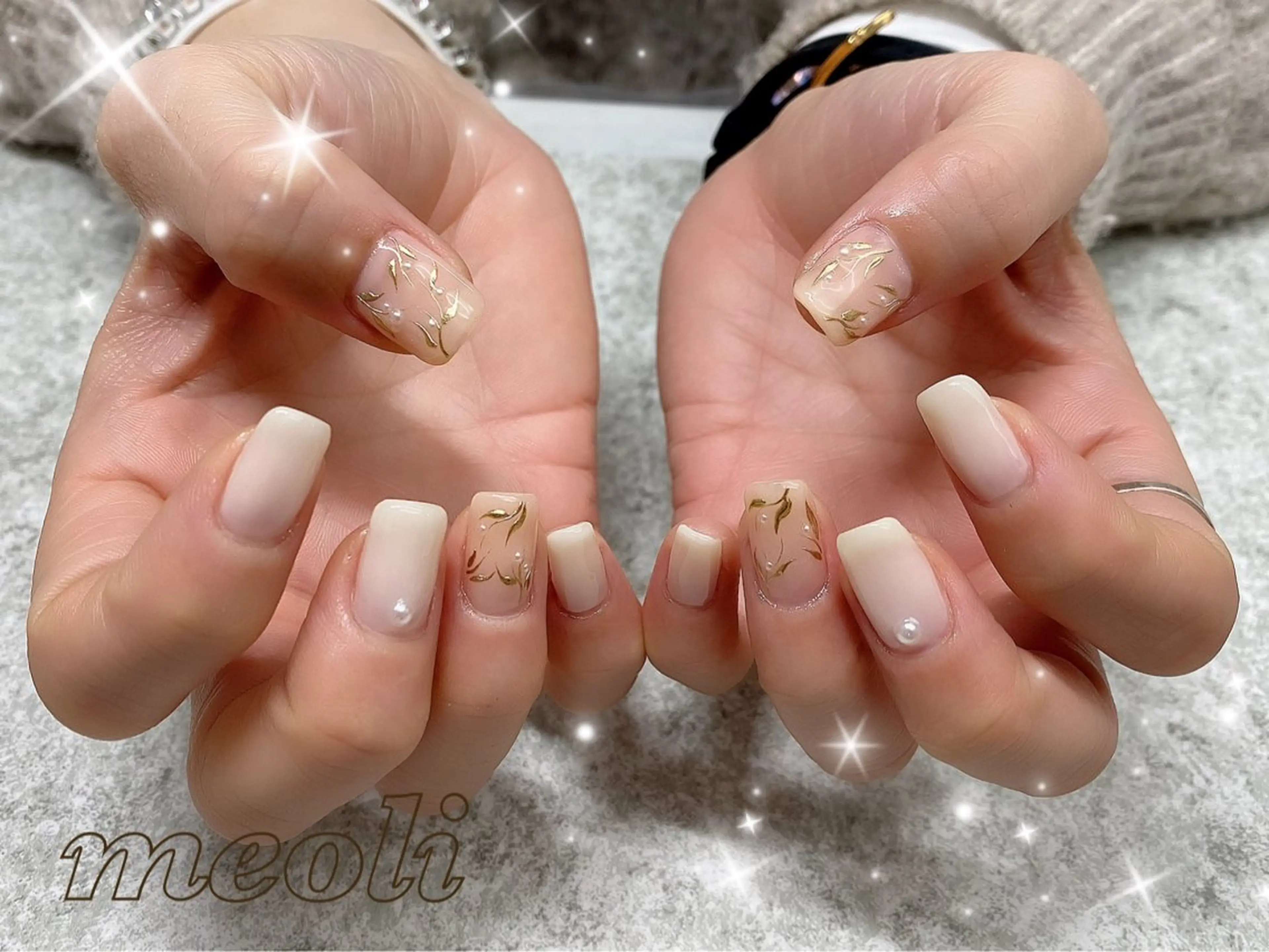 ネイル ハンドネイル nail salon meoli メグのネイルデザイン
