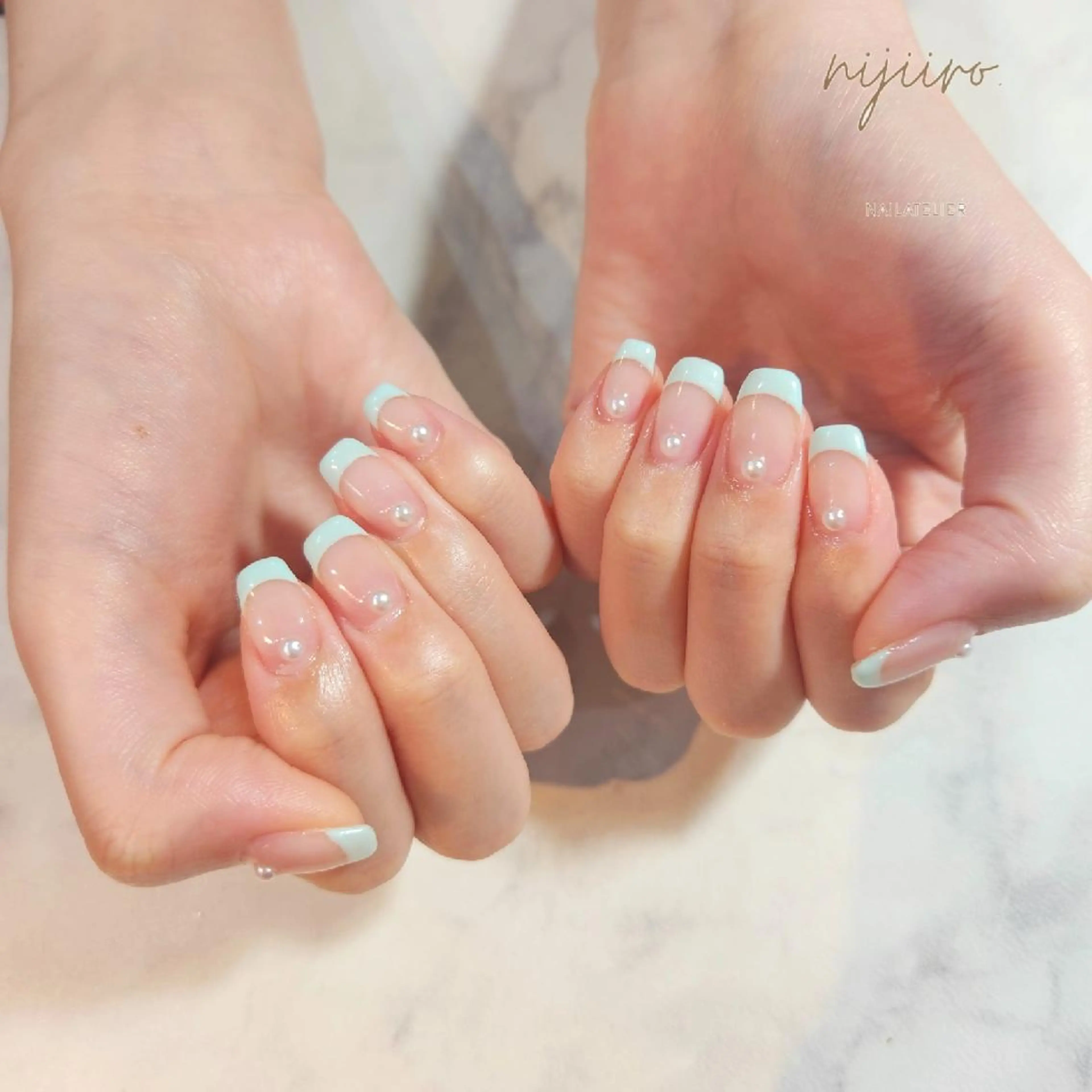 ネイル ハンドネイル nailatelier nijiiro.所属・nijiiro🌈 サトウのネイルデザイン