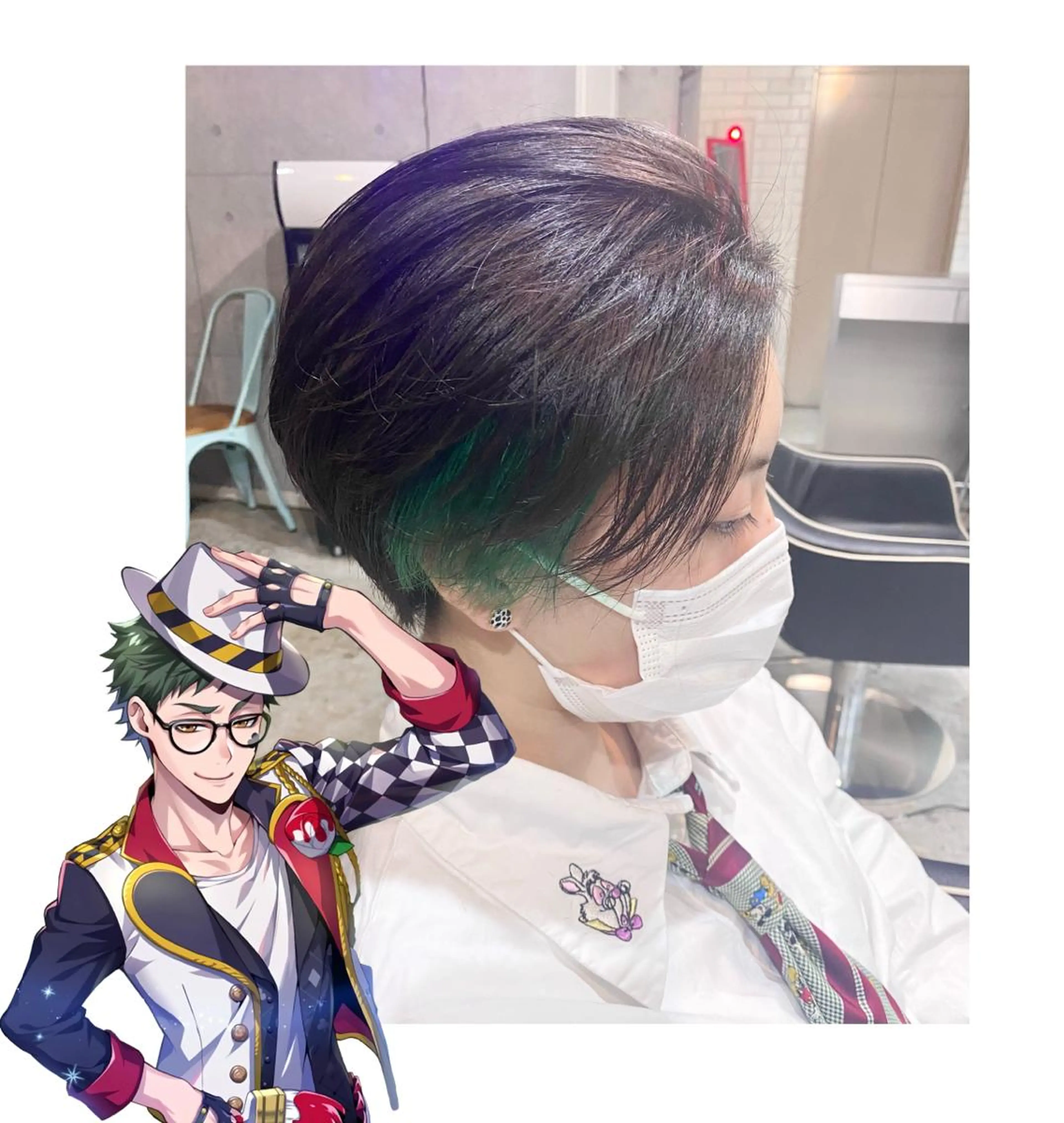 ショート カラー ヘアカラー GARU-ガル-所属・TSUNO🦖 派手髪/オタク美容師のヘアスタイル