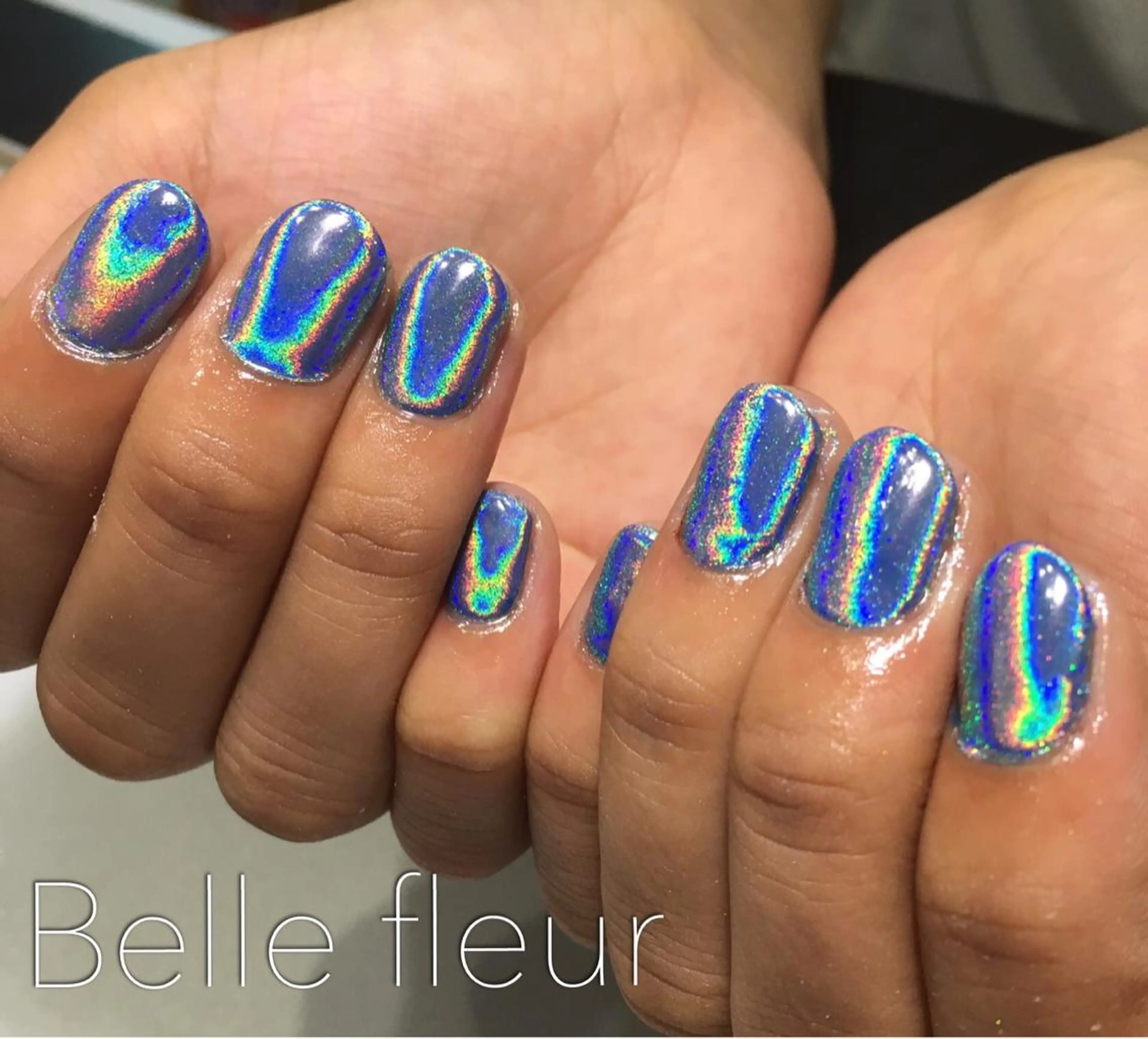 ショート ネイル Belle fleurのネイルデザイン