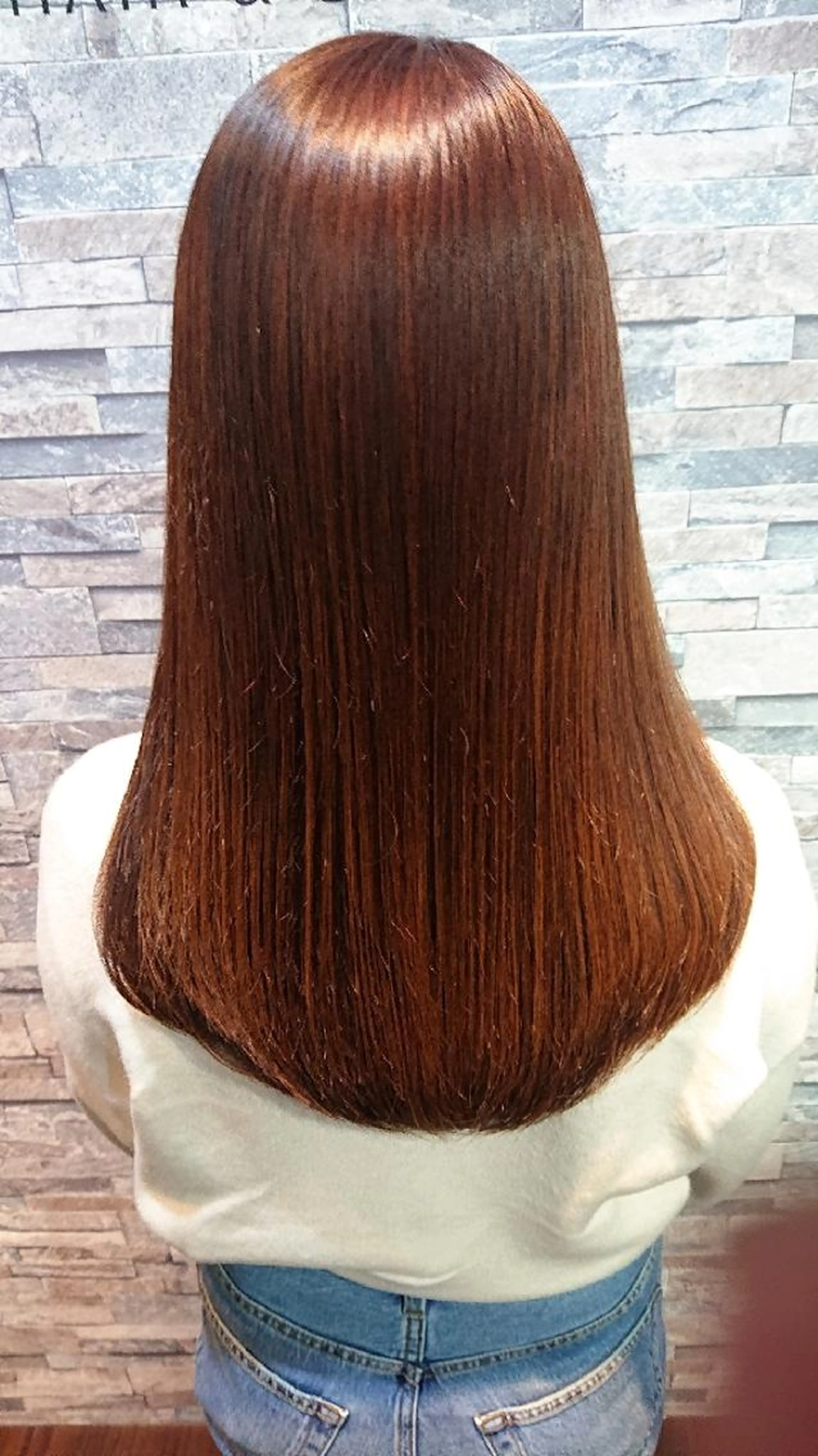 リタッチの方オススカット&カラー&オージュアトリートメントの写真