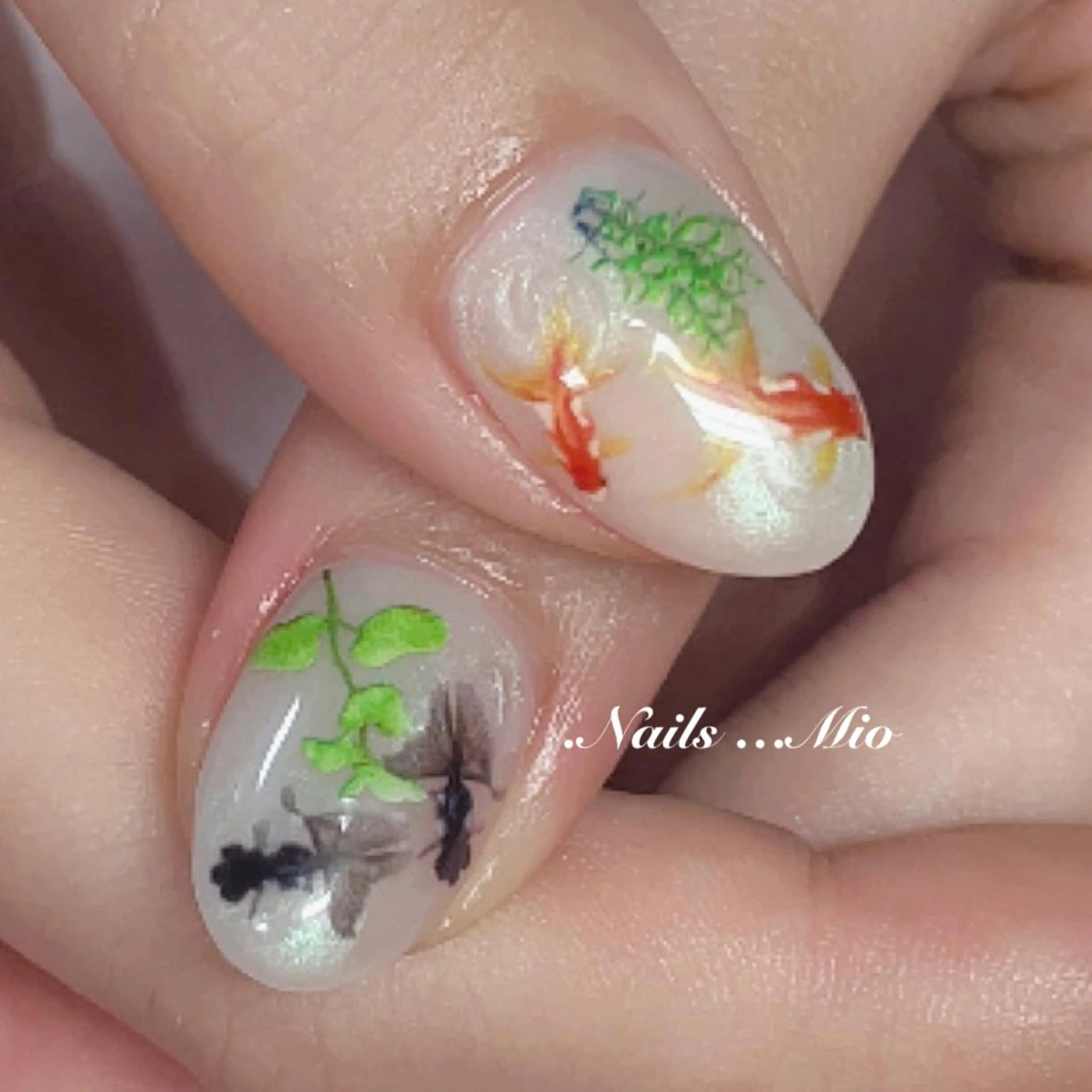 ネイル 夏ネイル .Nails Mio 赤羽西ネイルサロンのネイルデザイン