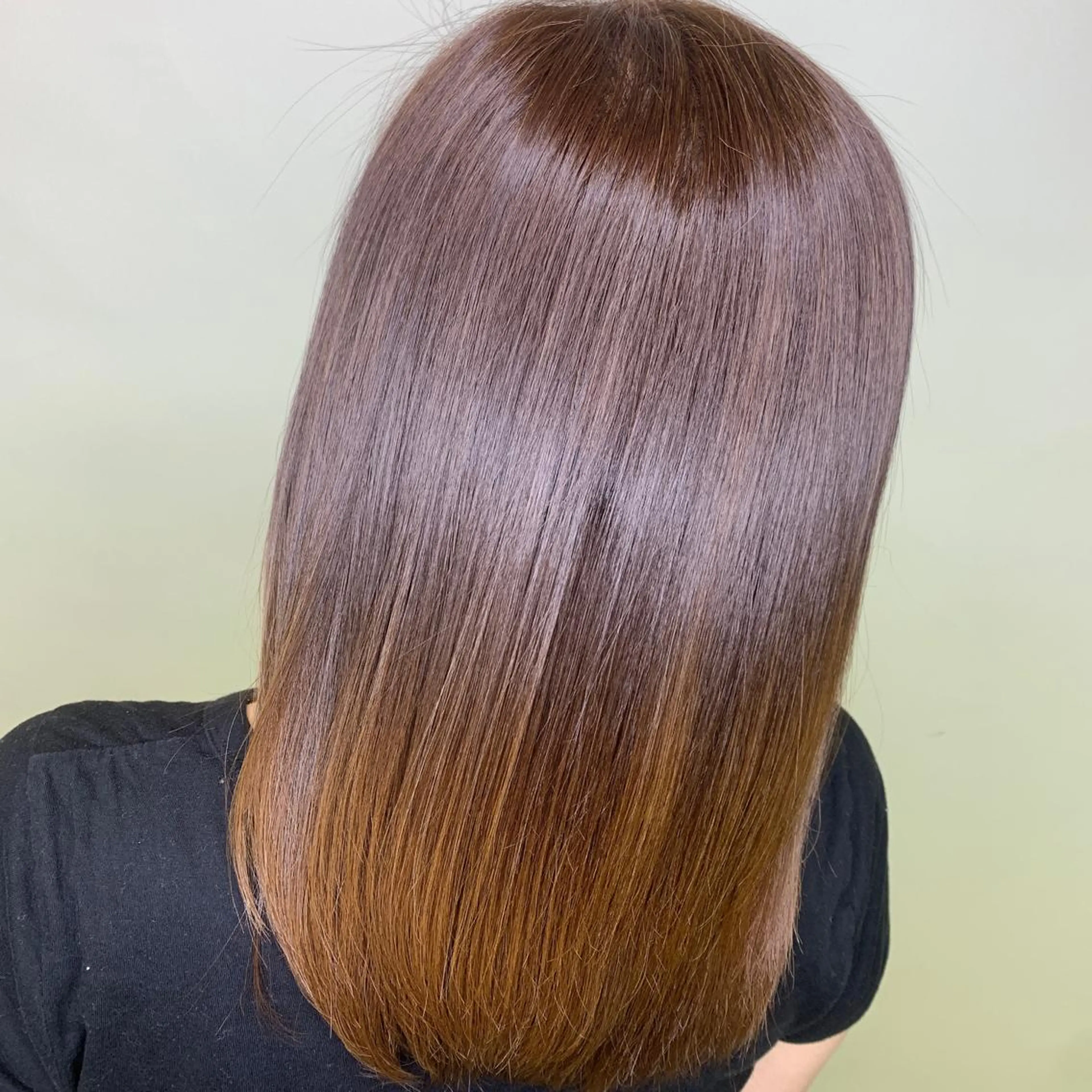 セミロング 今村 愛美のヘアスタイル