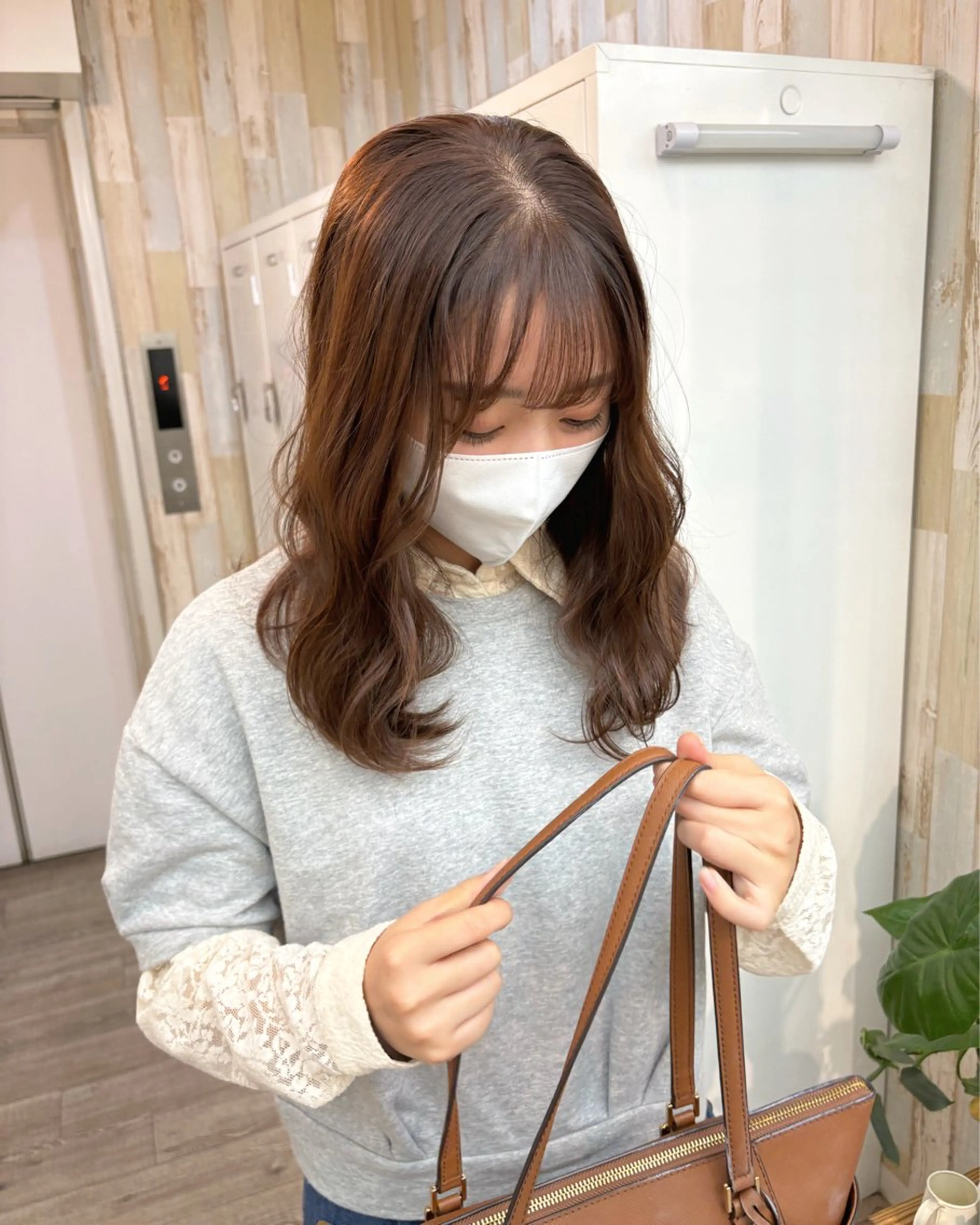 ロング カラー 広島/わかな/ヘア セット/オリーブのヘアスタイル