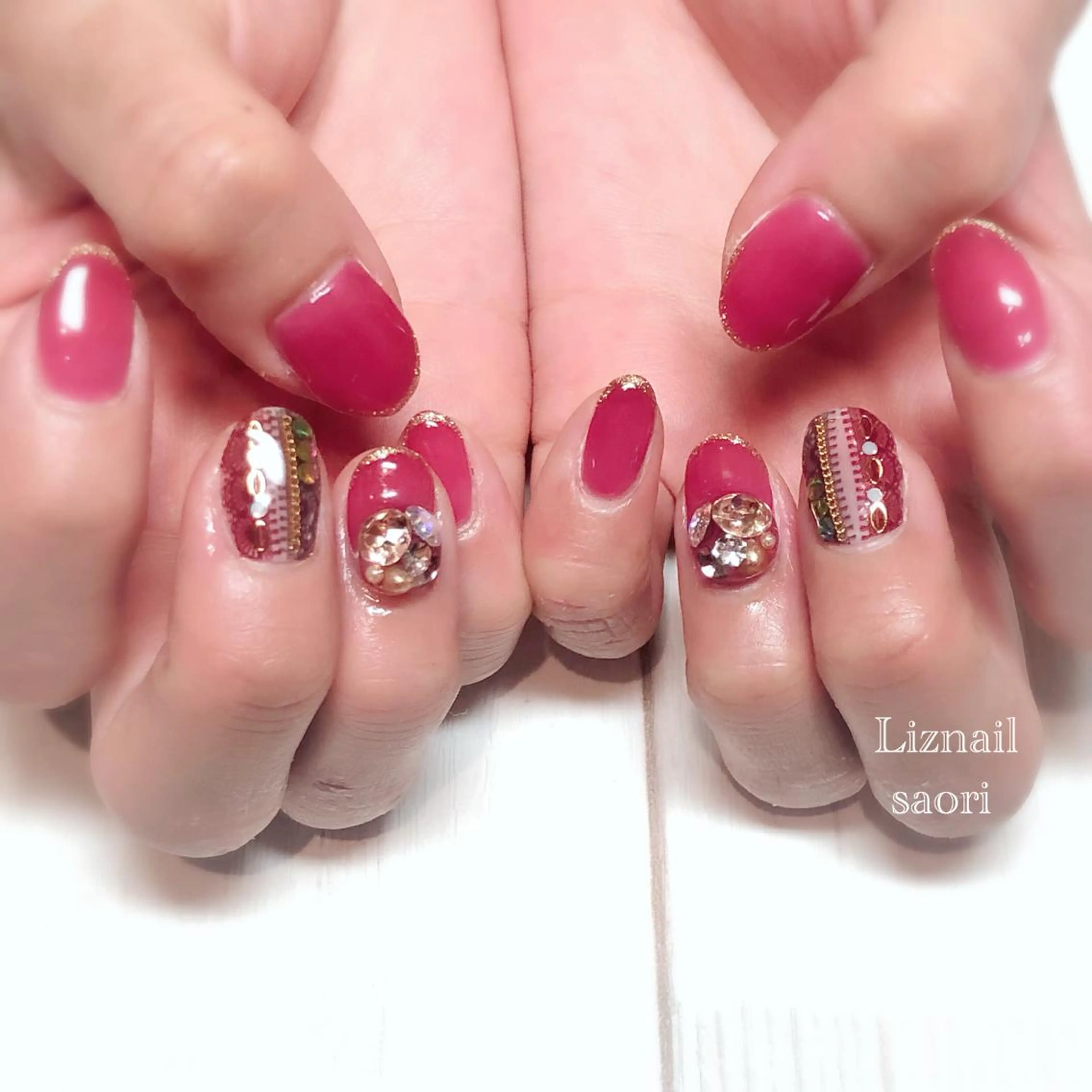 ネイル ハンドネイル Rawr / saoriのネイルデザイン