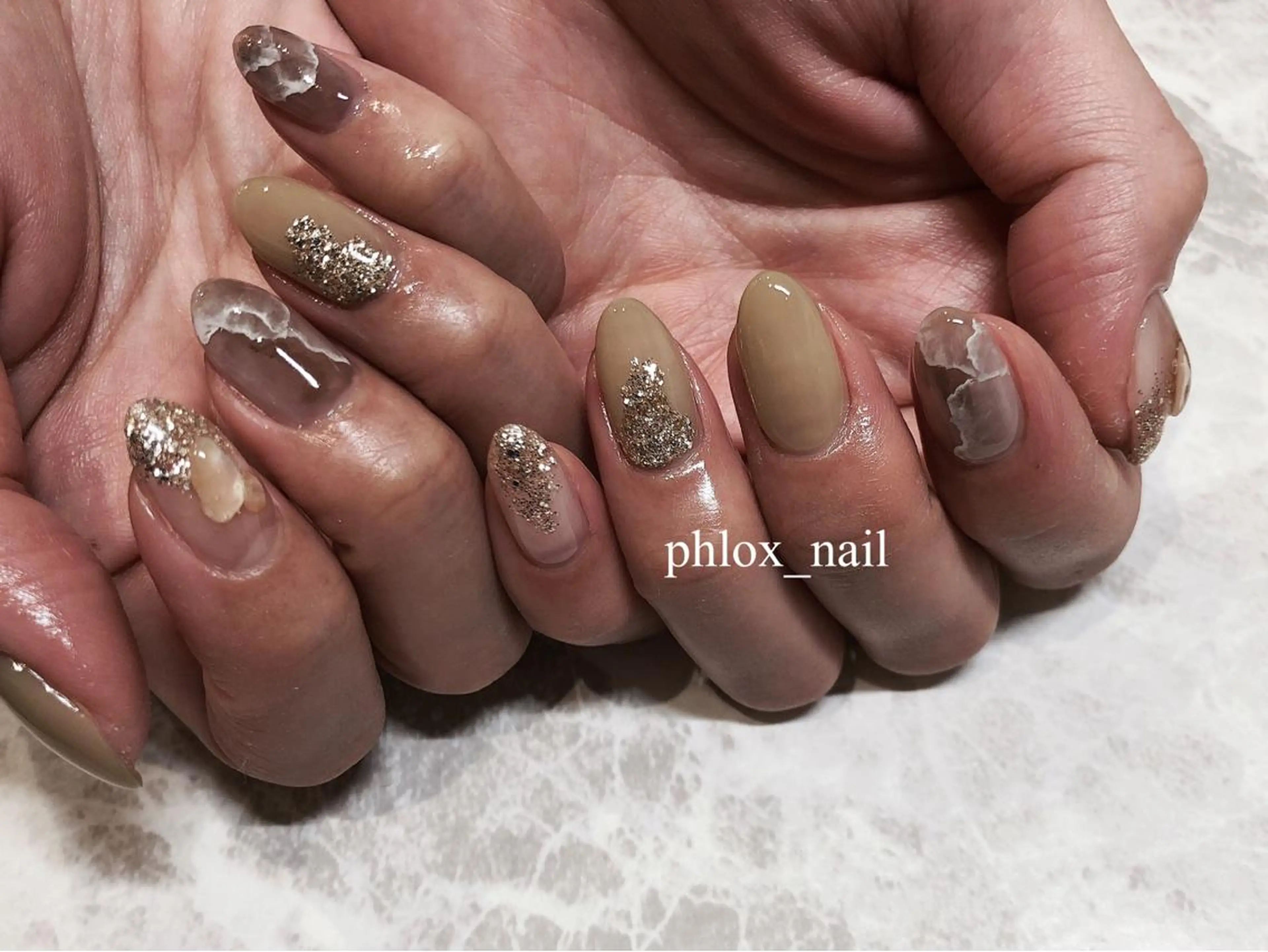 ネイル s/w _shokoのネイルデザイン