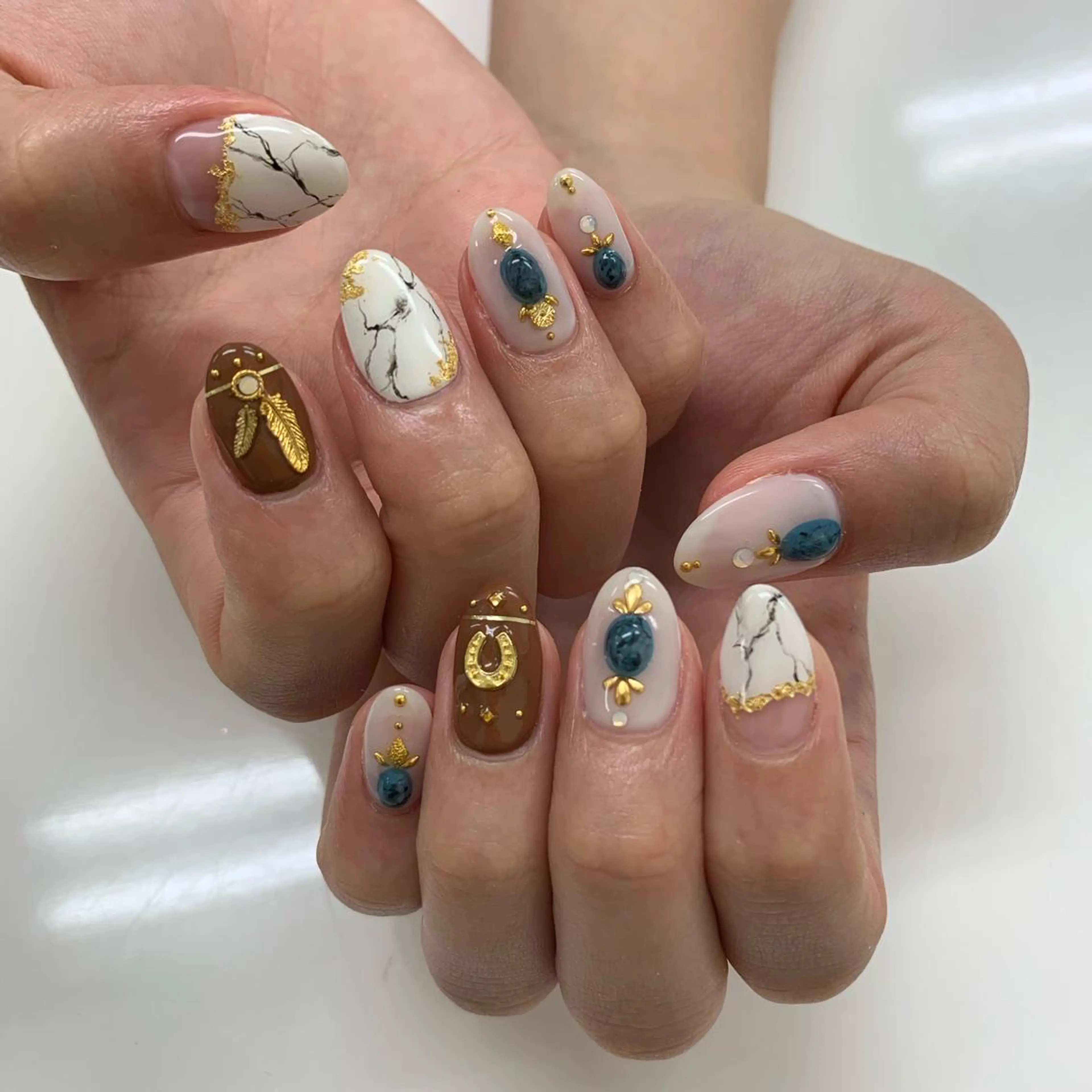 ネイル ハンドネイル 五十嵐 美智のネイルデザイン