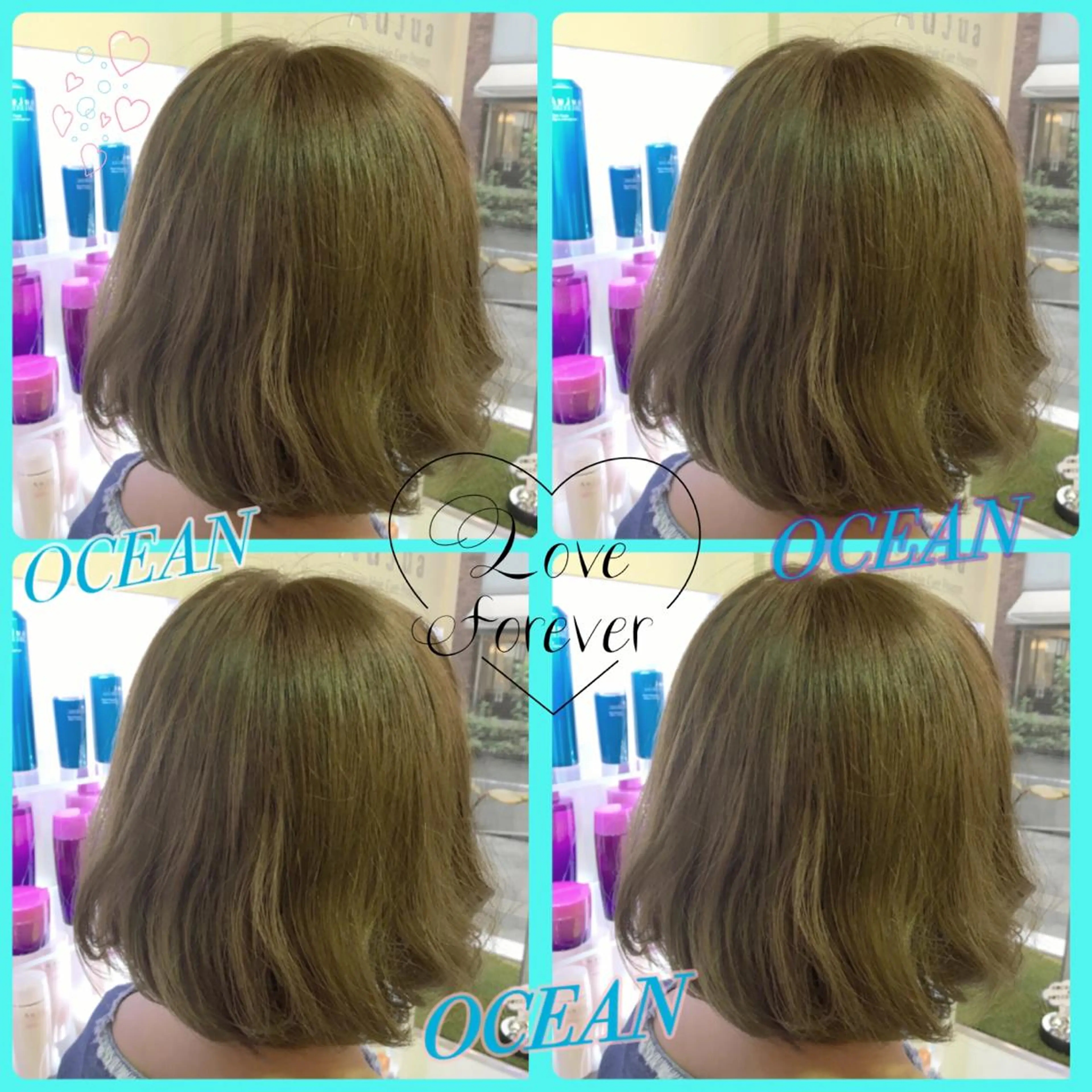 ショート カラー アッシュ ブリーチ 透明感カラー イルミナカラー ブリーチなしカラー 韓国ヘア得意❤︎森澤 悠佳のヘアスタイル