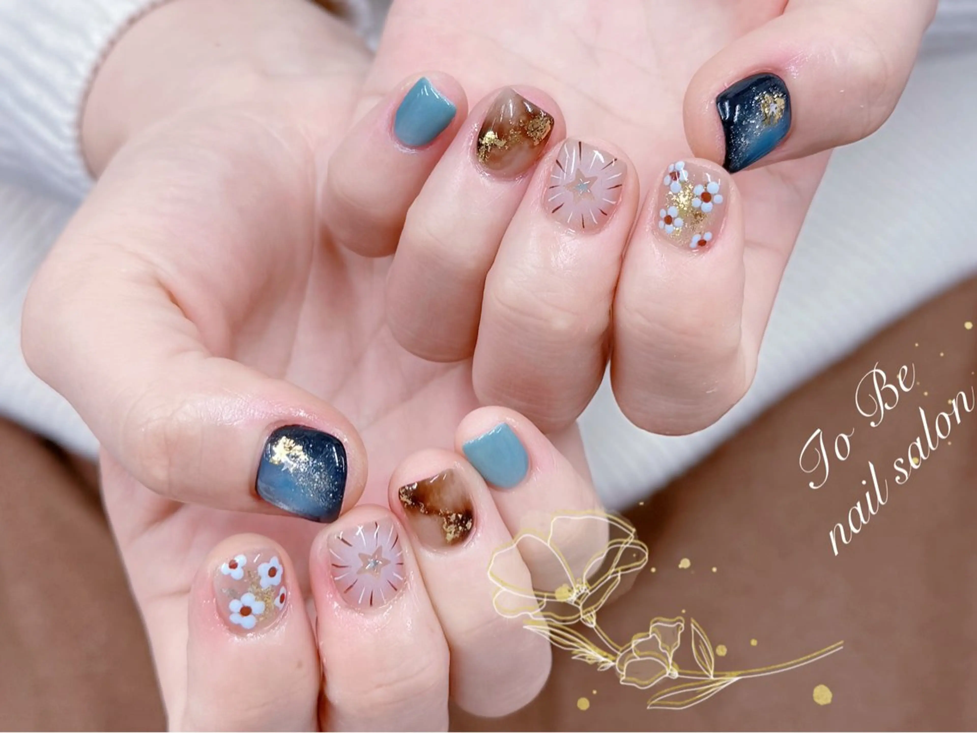 ネイル ハンドネイル Nail Salon To Be珈月のネイルデザイン