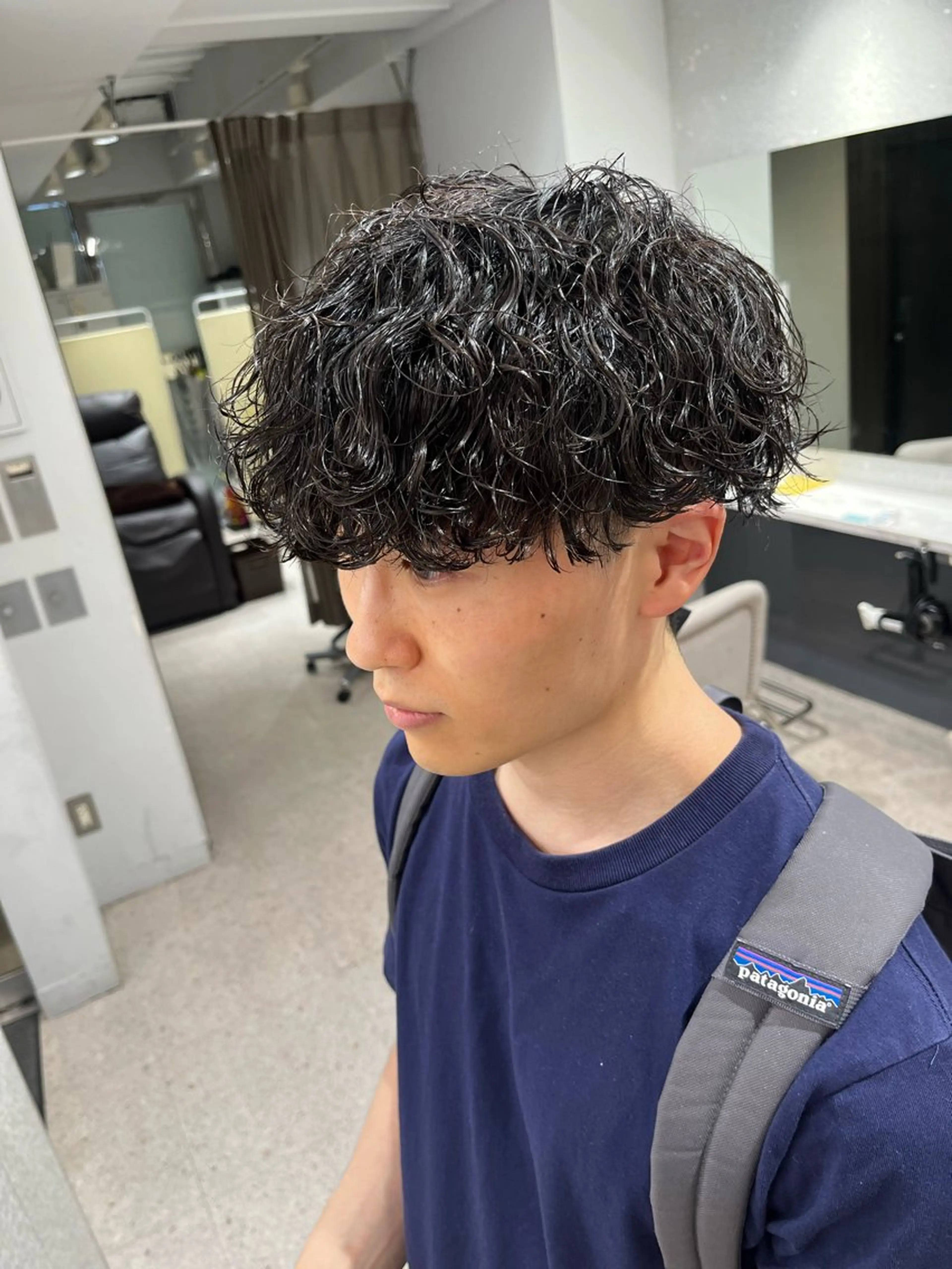 パーマ メンズ カット パーマ 🍐シャドウパーマ メンズ特化/守岡🍐のヘアスタイル