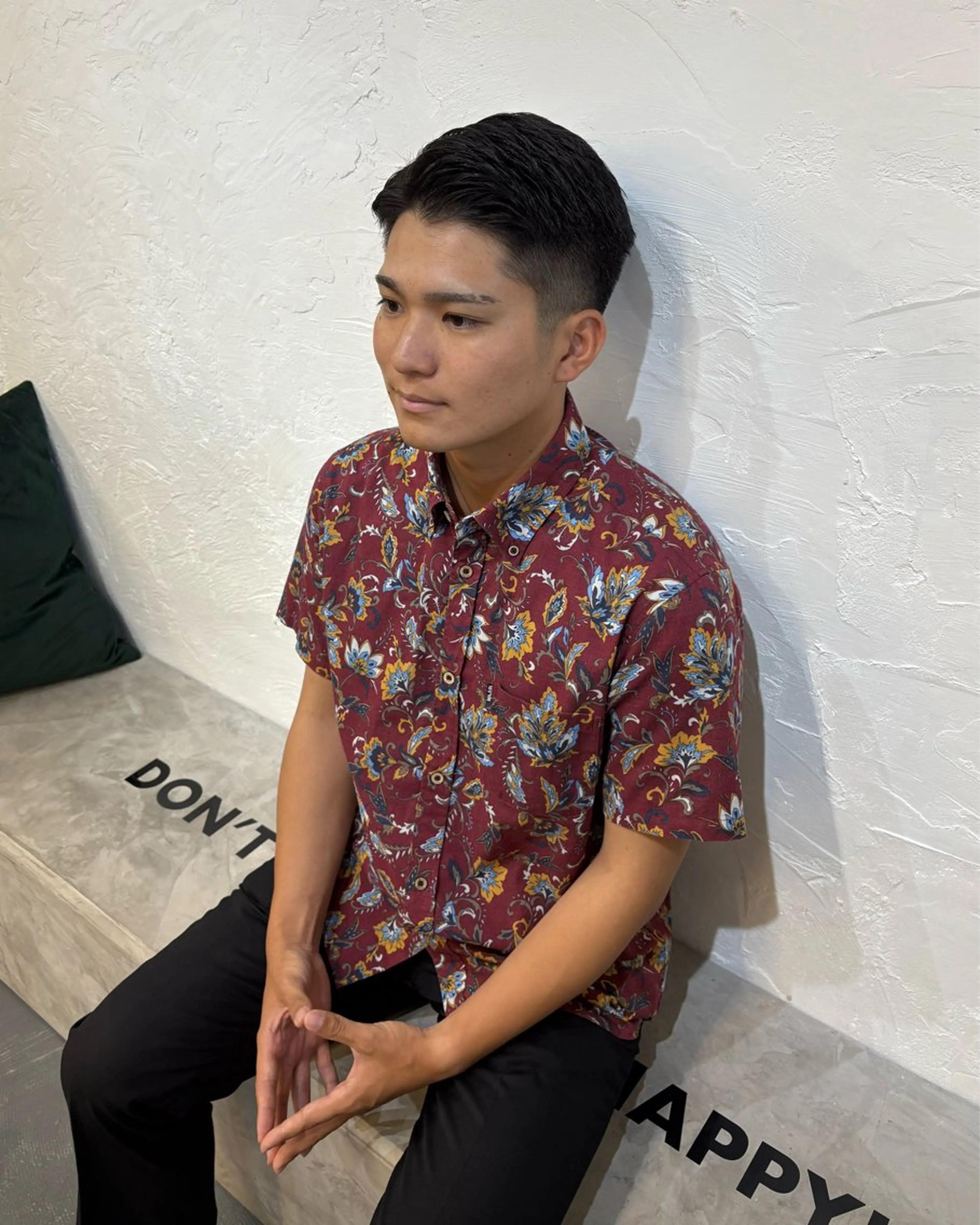 ショート メンズ ビジネス 松田 頼人のヘアスタイル