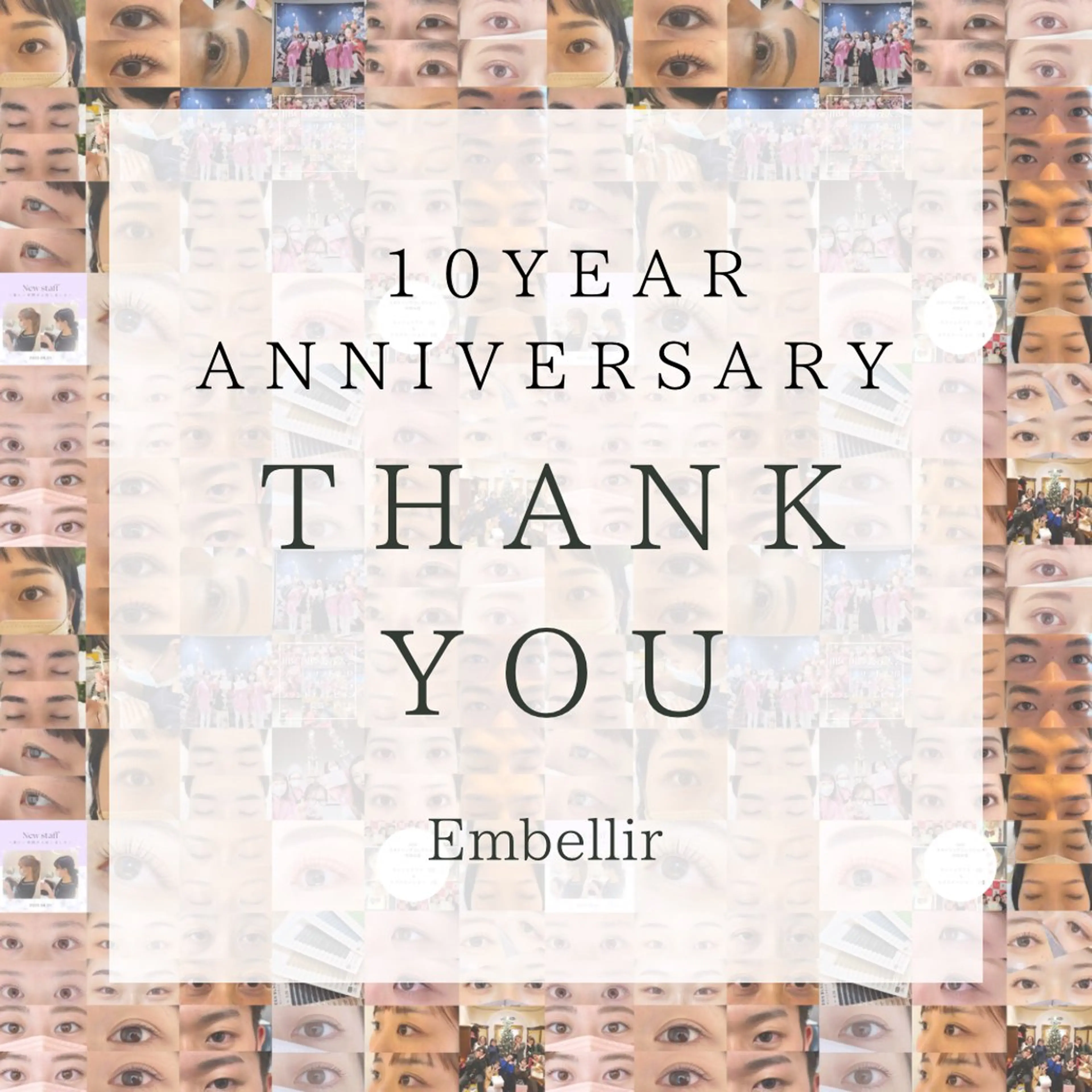 マツエク・マツパ Embellir/ "Aine"🕊のマツエク・マツパデザイン