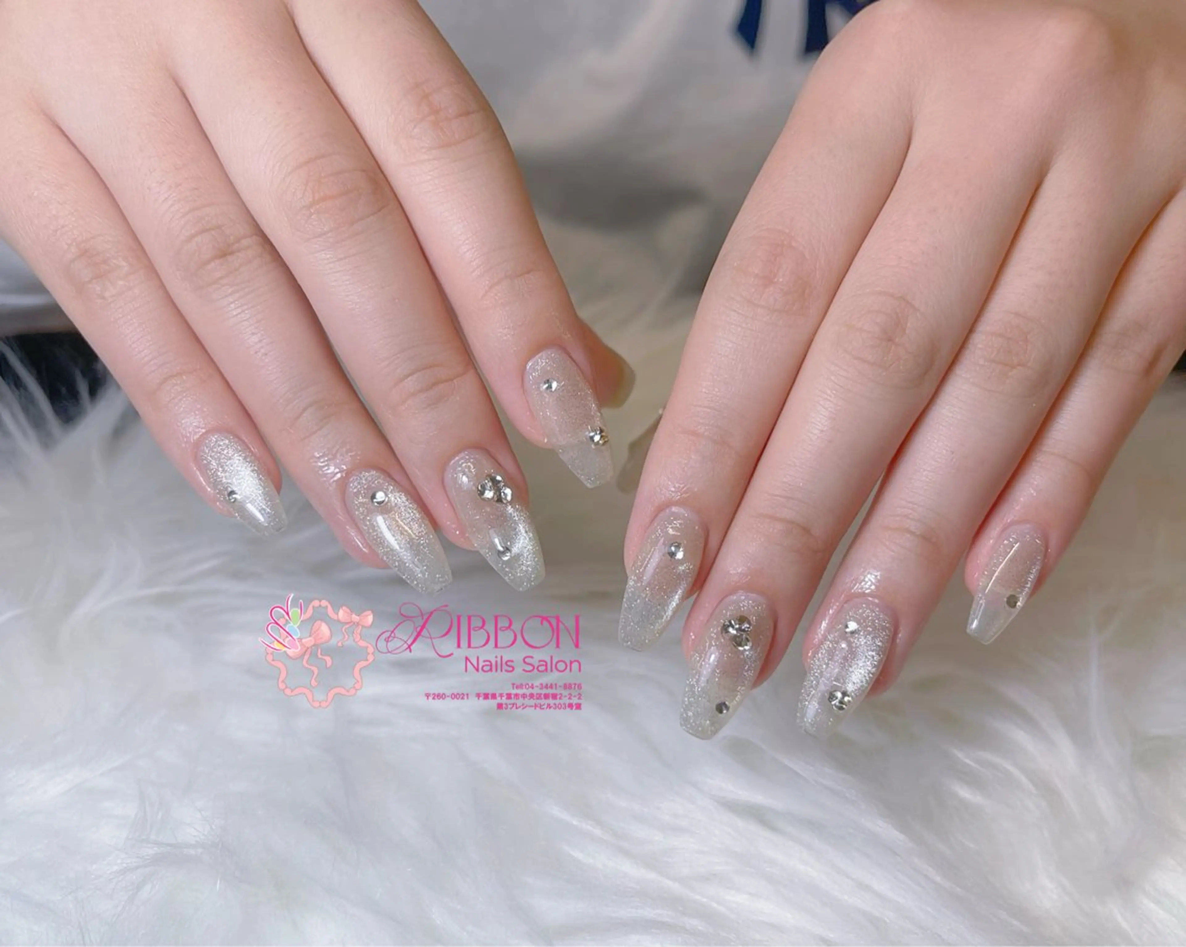 ネイル チークネイル フットネイル フレンチネイル グラデーション 韓国ネイル ハンドネイル Ribbonnail salonのネイルデザイン