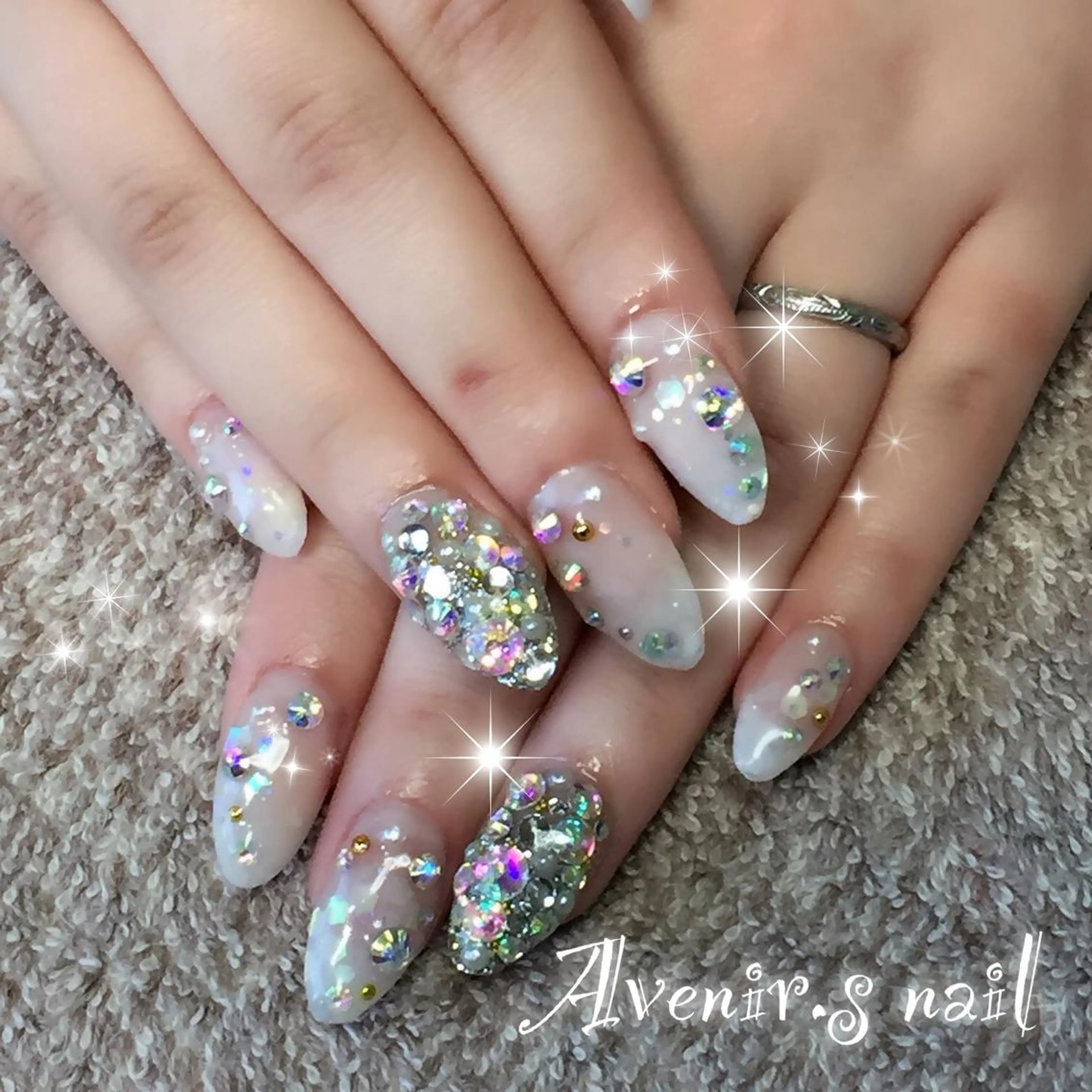 ネイル スカルプネイル Home Salon Avenir.のネイルデザイン