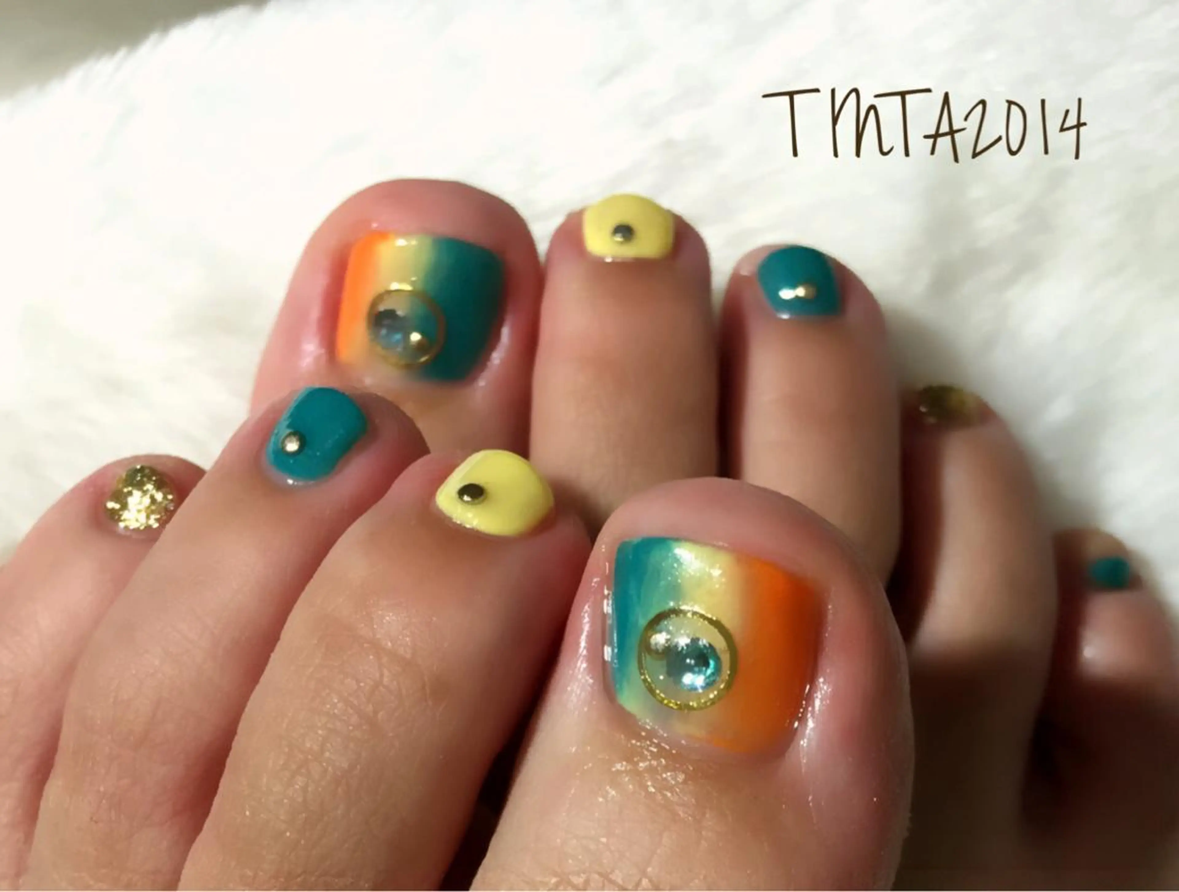 ネイル グラデーション ネイルサロン ティンタ所属・馬場 典子のネイルデザイン