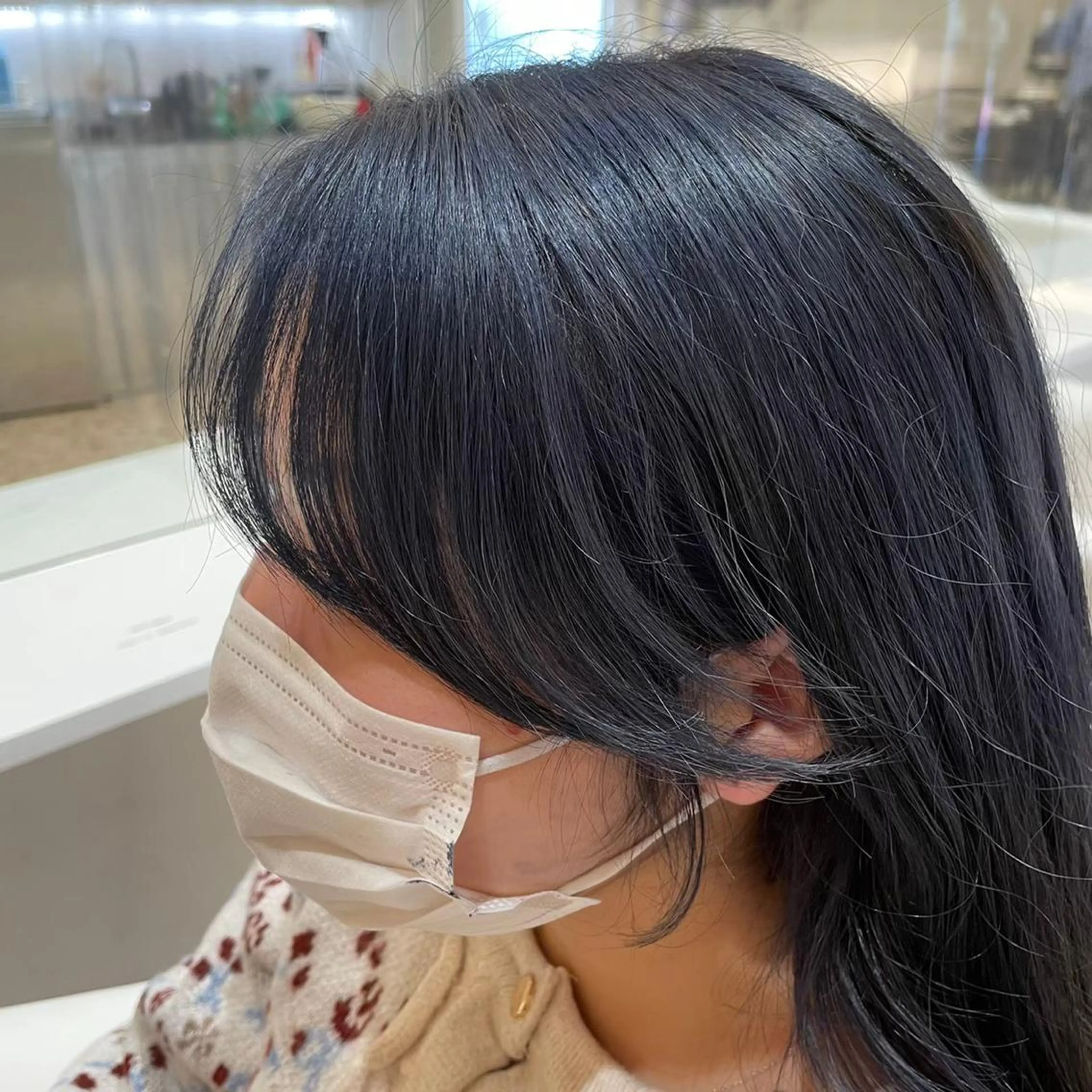 カラー 河内 大慎のヘアスタイル