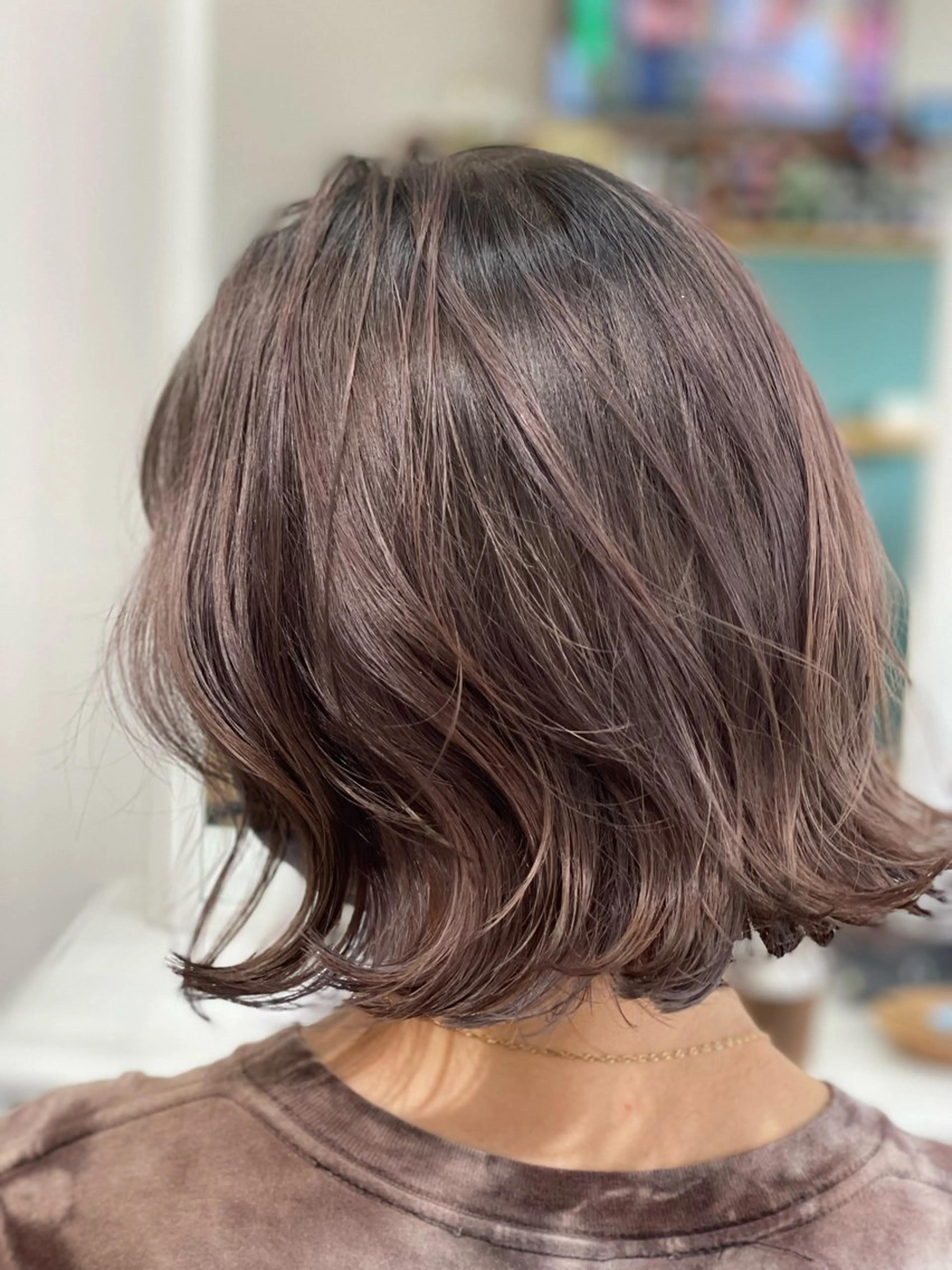 ミディアム カラー Snaly カラー特化ページのヘアスタイル