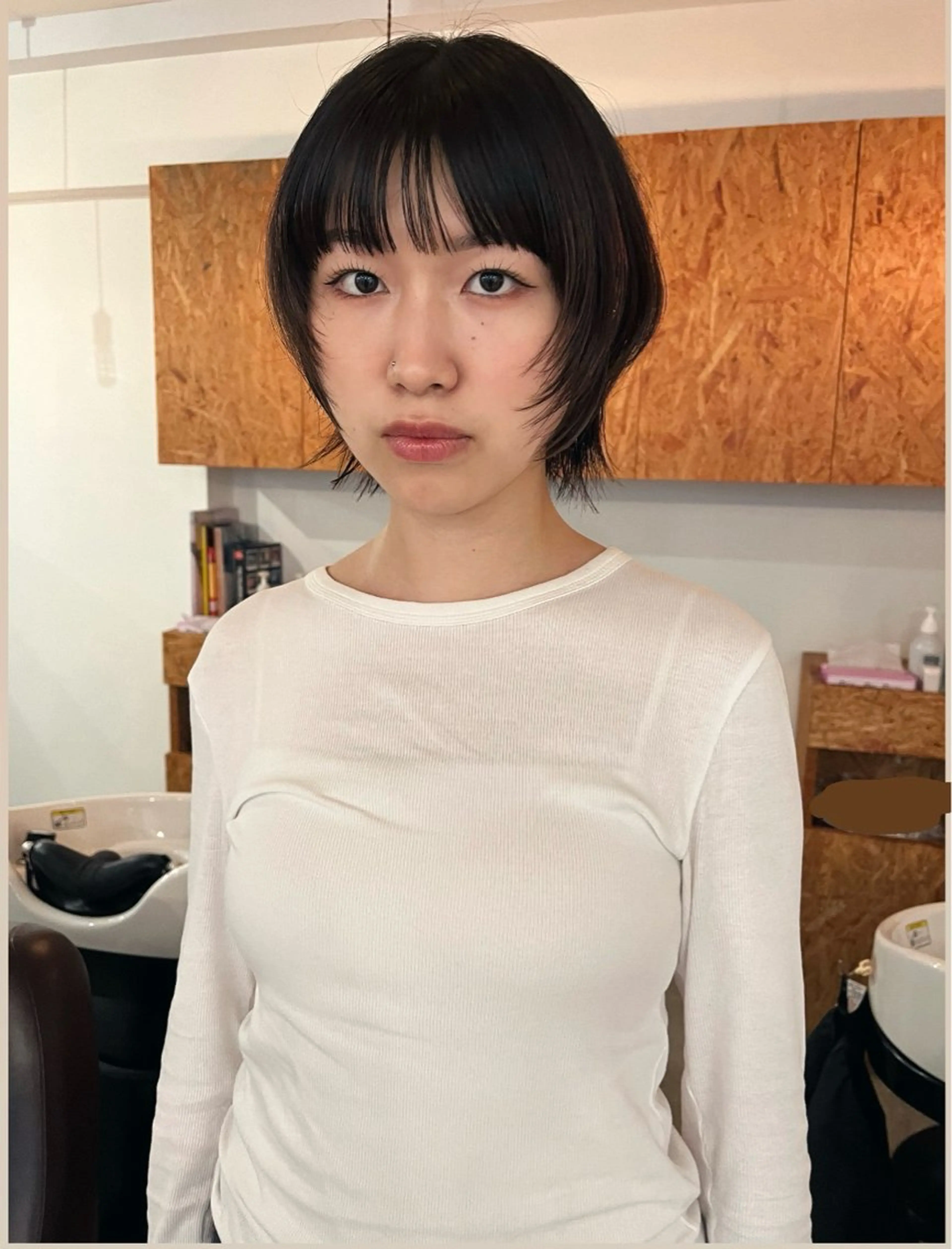 ショート ショートヘア 暖色/パーマ 🌼クニトウメイのヘアスタイル