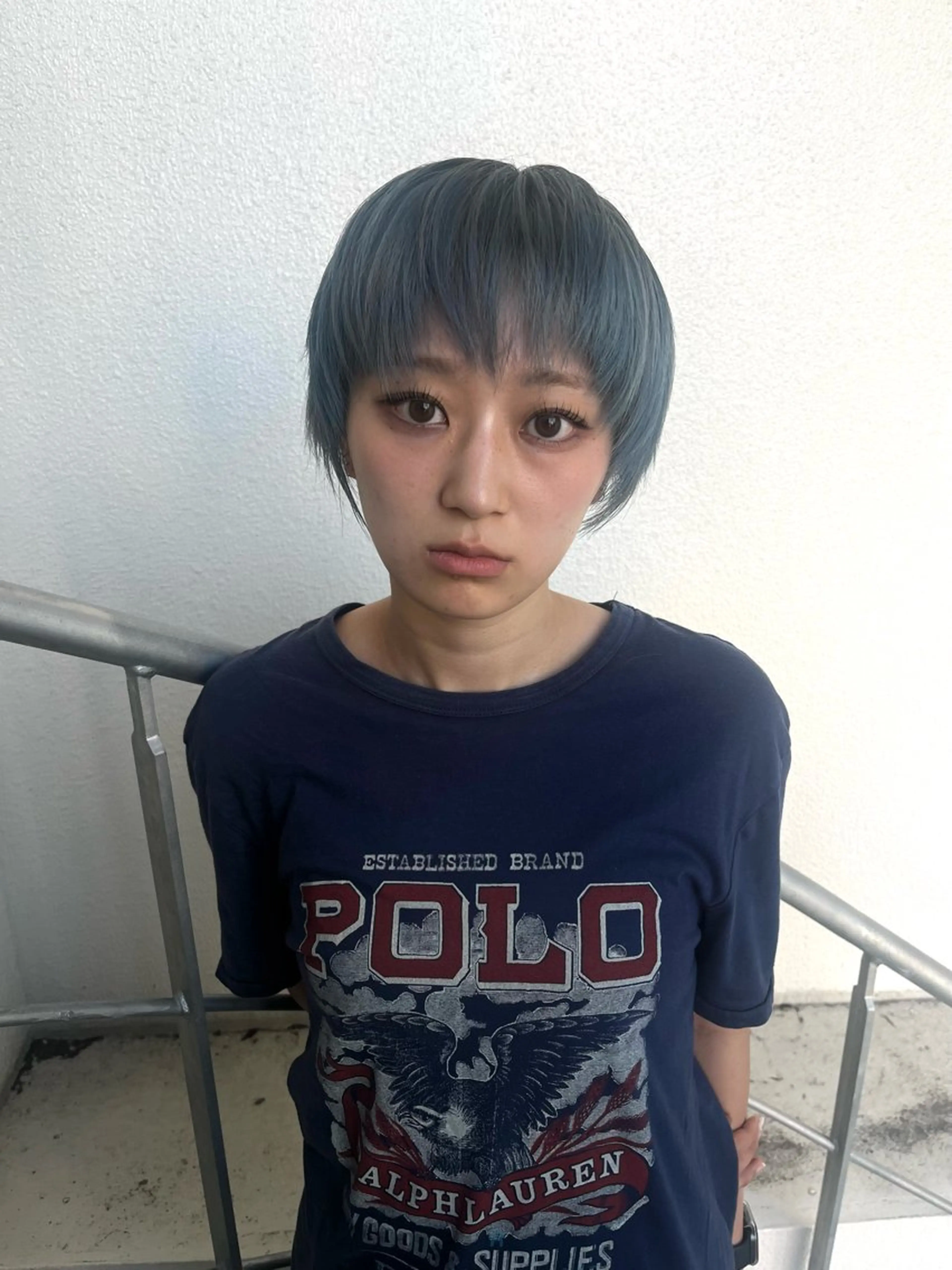 カラー tenn所属・小長谷 夕菜のヘアスタイル