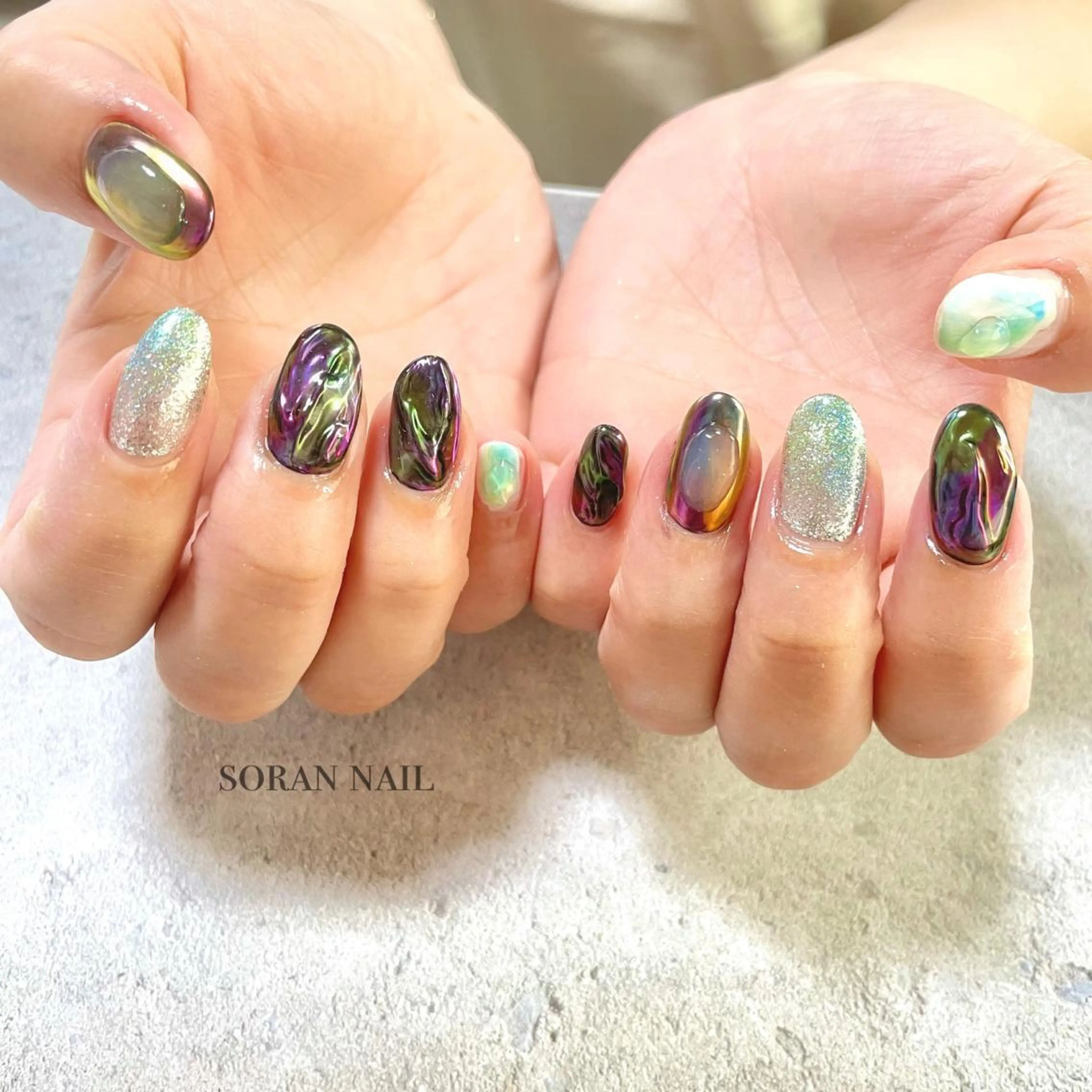 ネイル ハンドネイル soran nailのネイルデザイン