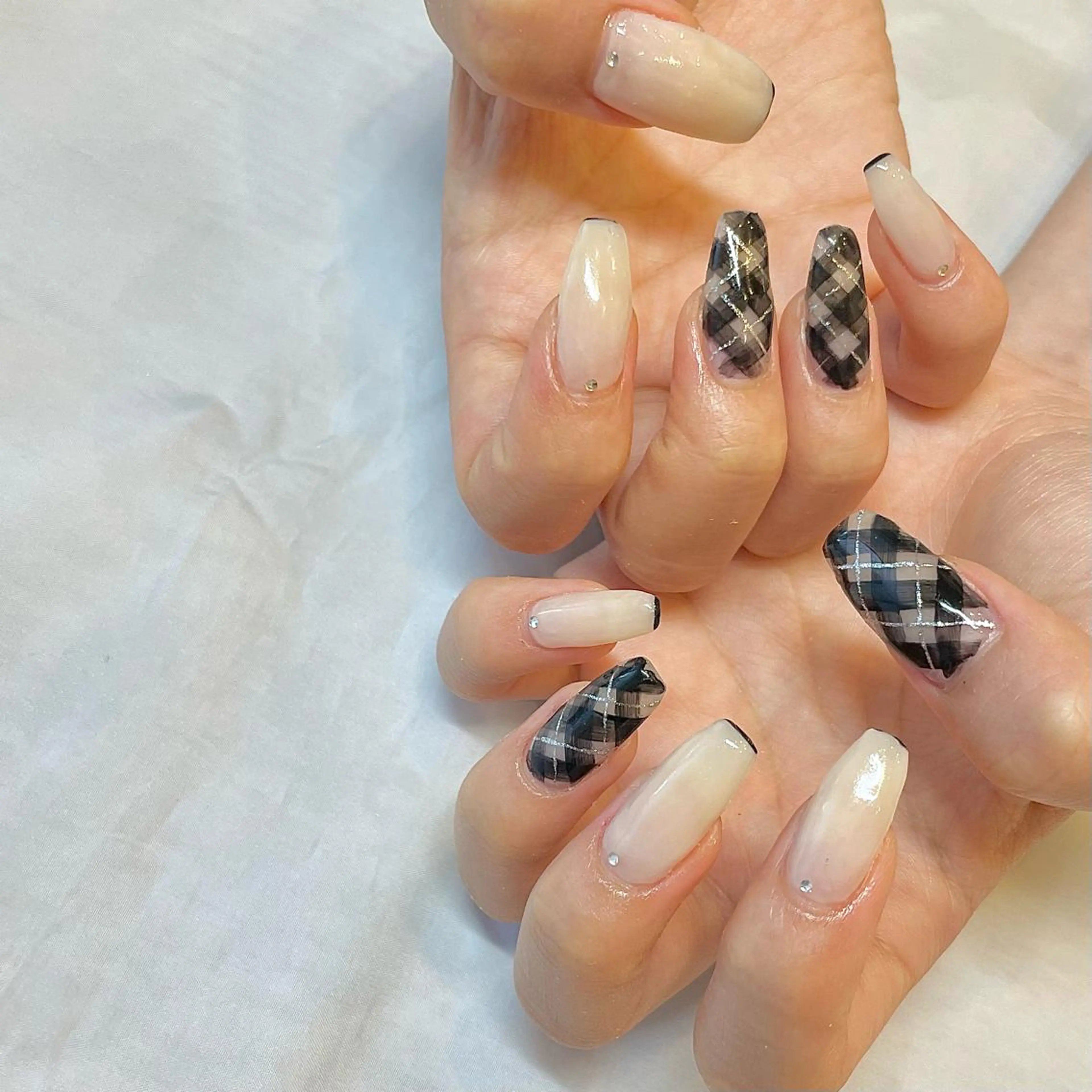 ロング カラー パーマ ヘアアレンジ メンズ キッズ ネイル マツエク・マツパ アイブロウ nail&eye Aoのマツエク・マツパデザイン
