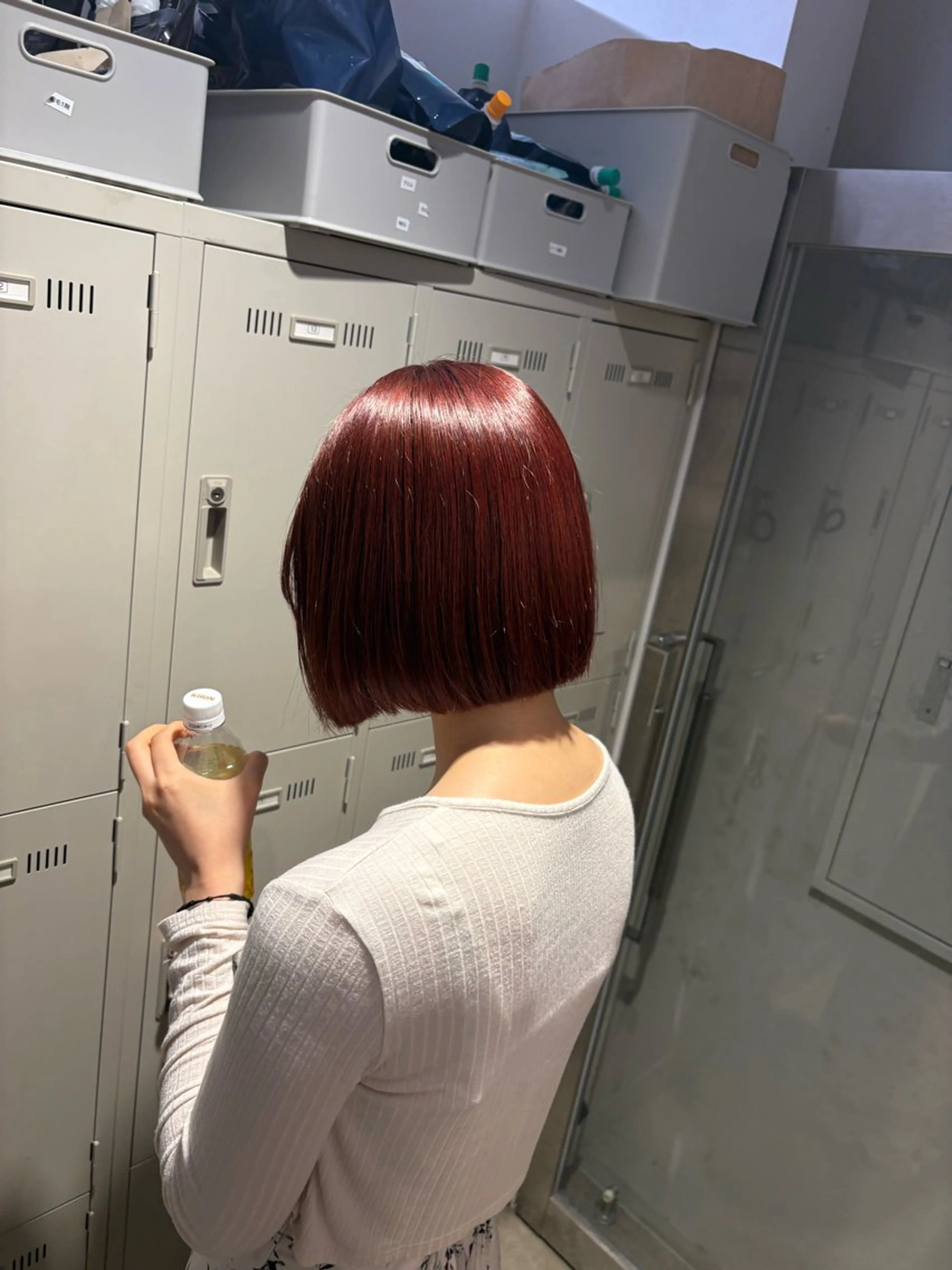 カラー ヘアカラー トリートメント 透明感ベージュ🤎 ナチュラルレイヤーのヘアスタイル