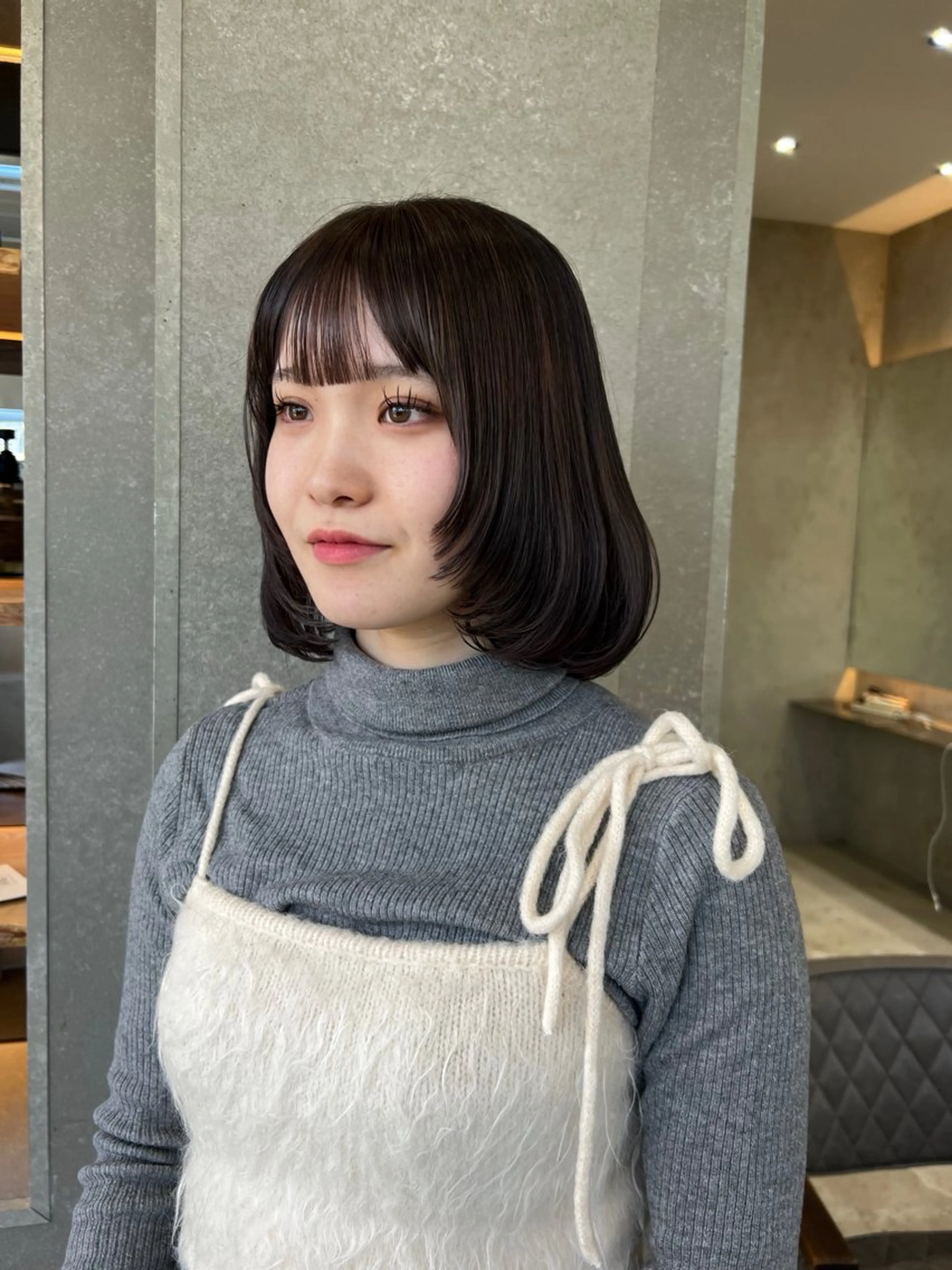 ミディアム 髪質改善/ボブ/ ハイトーン❣️yuiのヘアスタイル