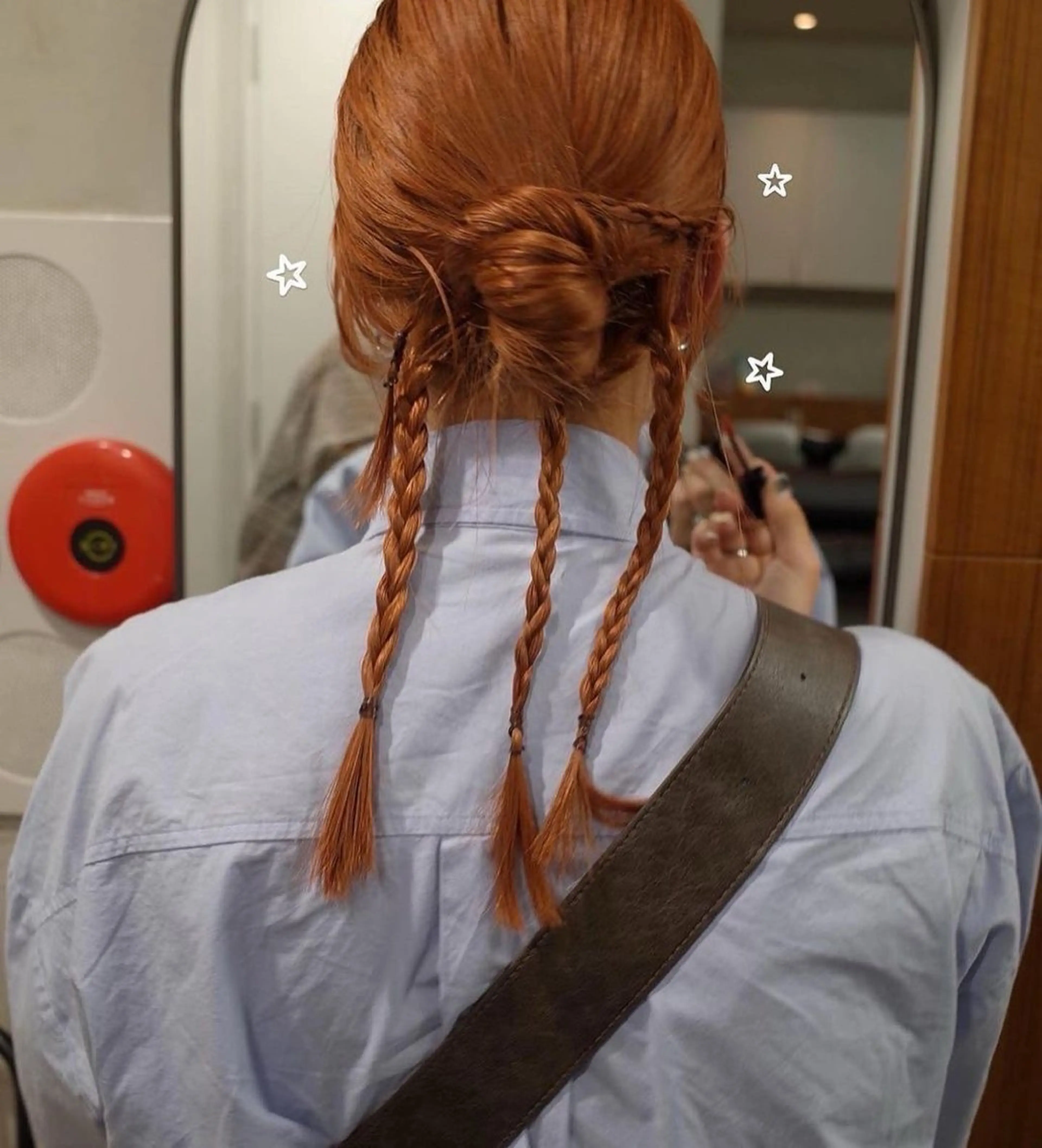 セミロング Daisy🎀透け感 カラー🎀JUNAのヘアスタイル