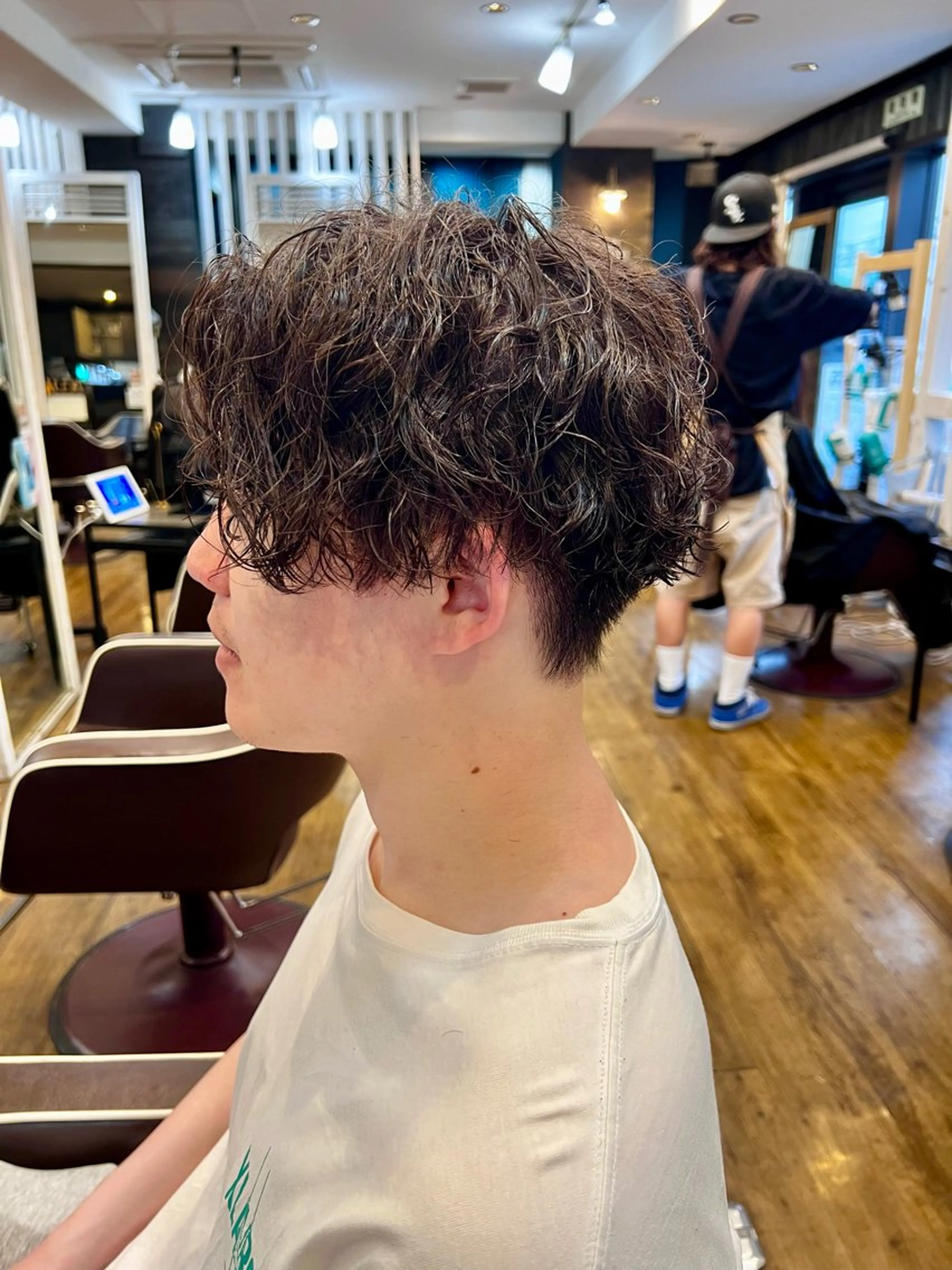 パーマ メンズ カット パーマ アグヘアーシータ所属・🤩メンズカット/ パーマ山本🤩のヘアスタイル