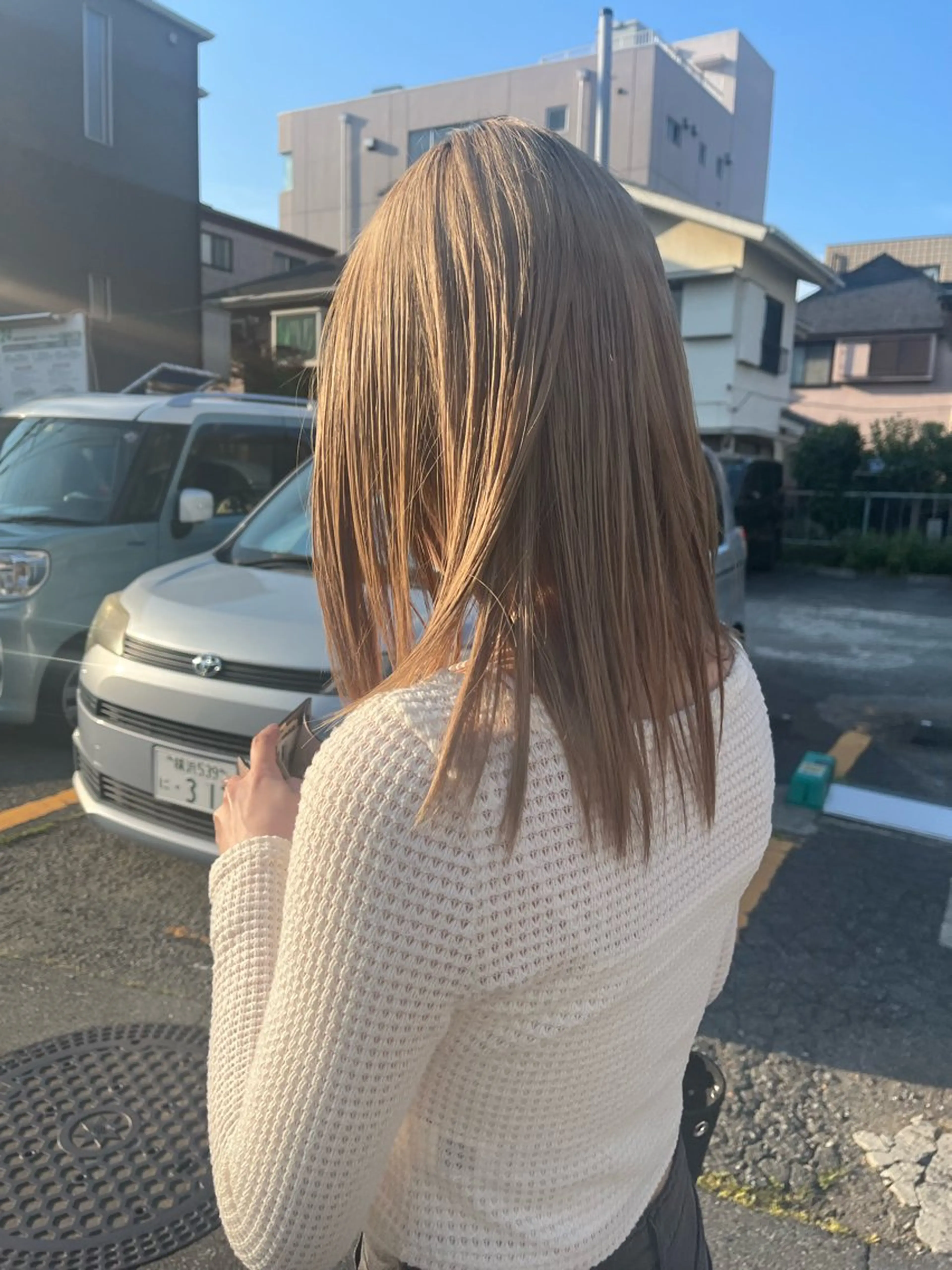 ミディアム 阿部 翔一郎/暖色系カラーのヘアスタイル