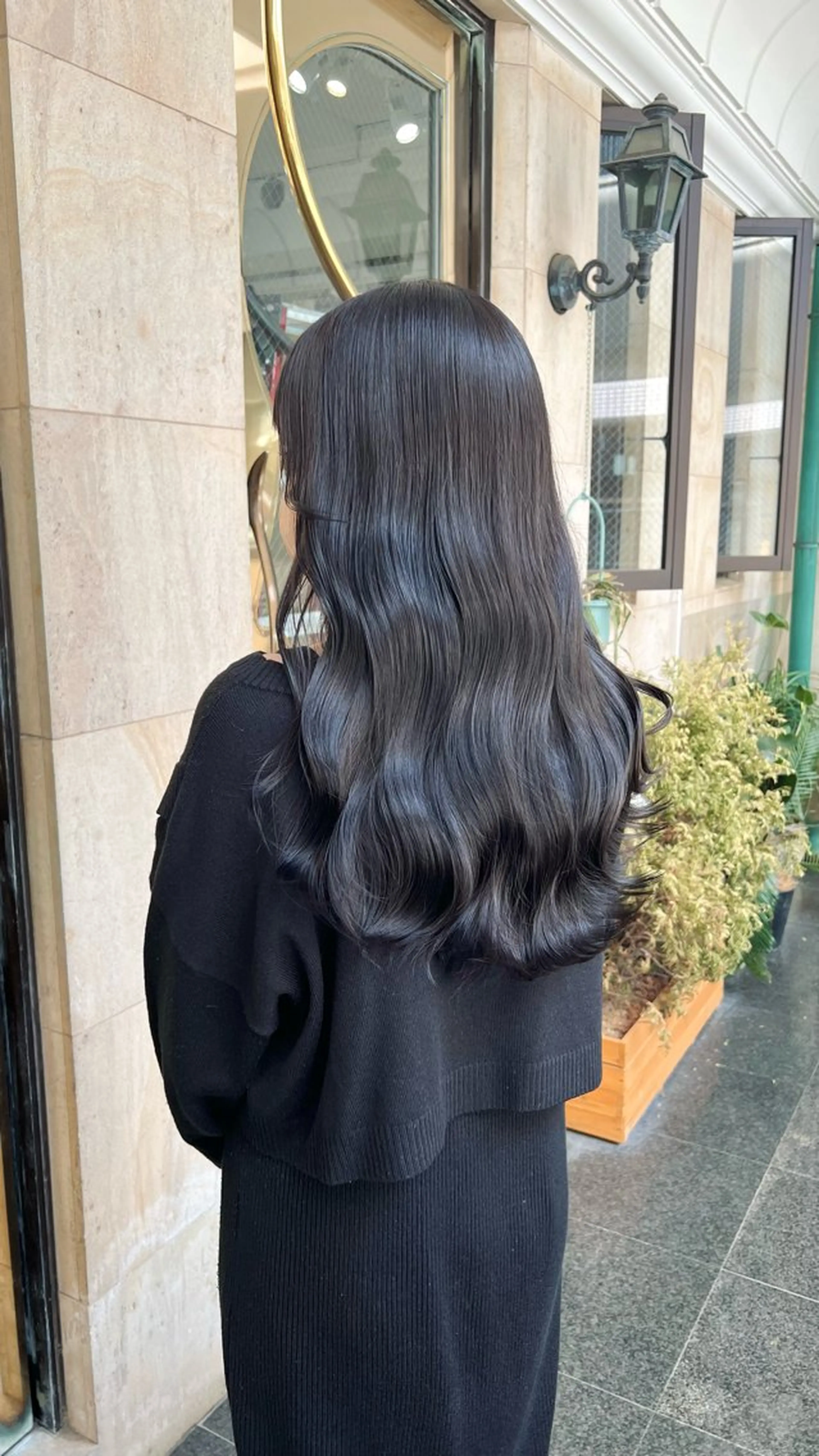 ロング 髪質改善 韓国風ヘア ヘアカラー トリートメント 艶色&髪質改善 ✨ヨシムラユウシのヘアスタイル