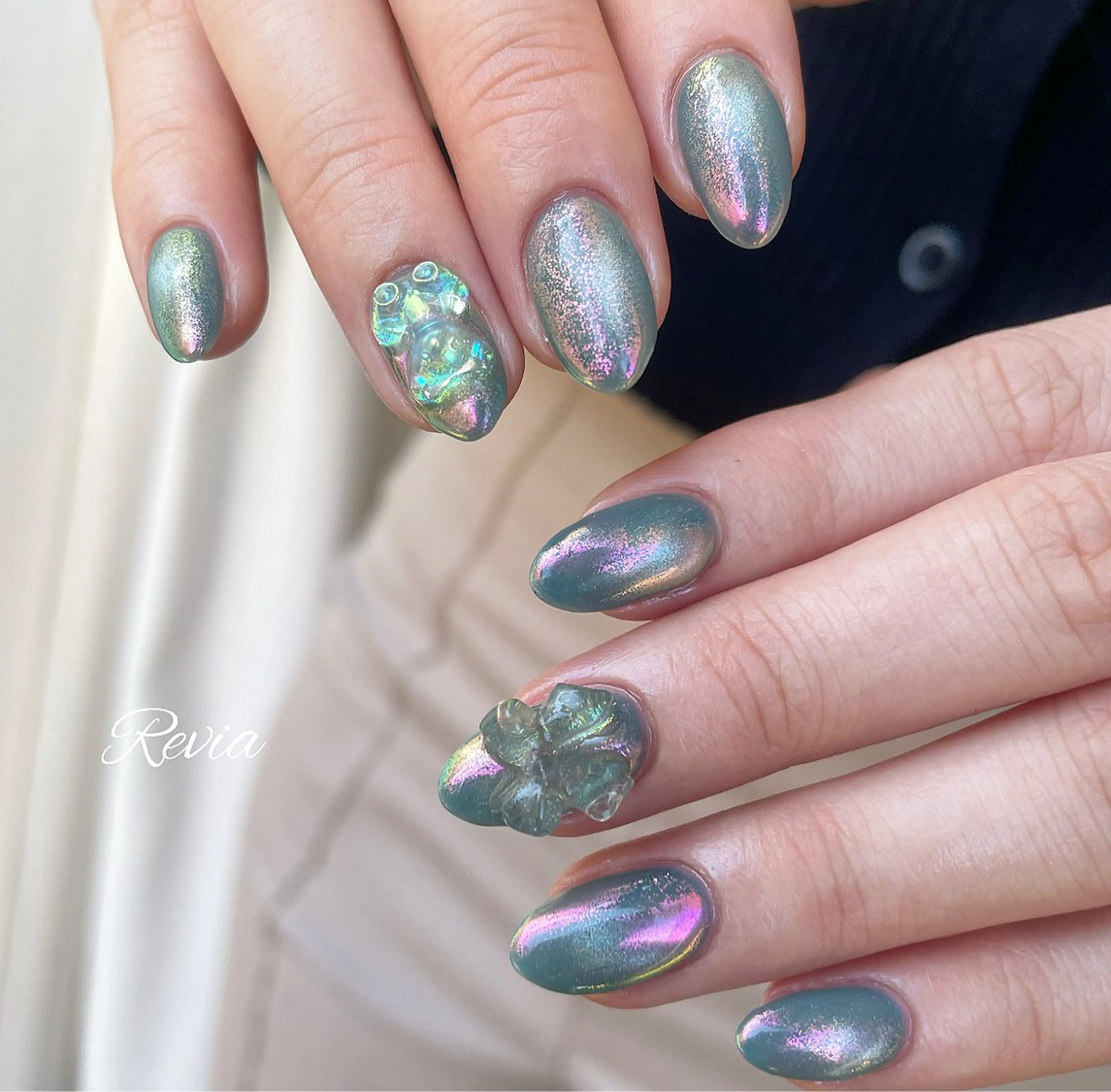 ネイル ハンドネイル revia所属・ERI Nailistのネイルデザイン