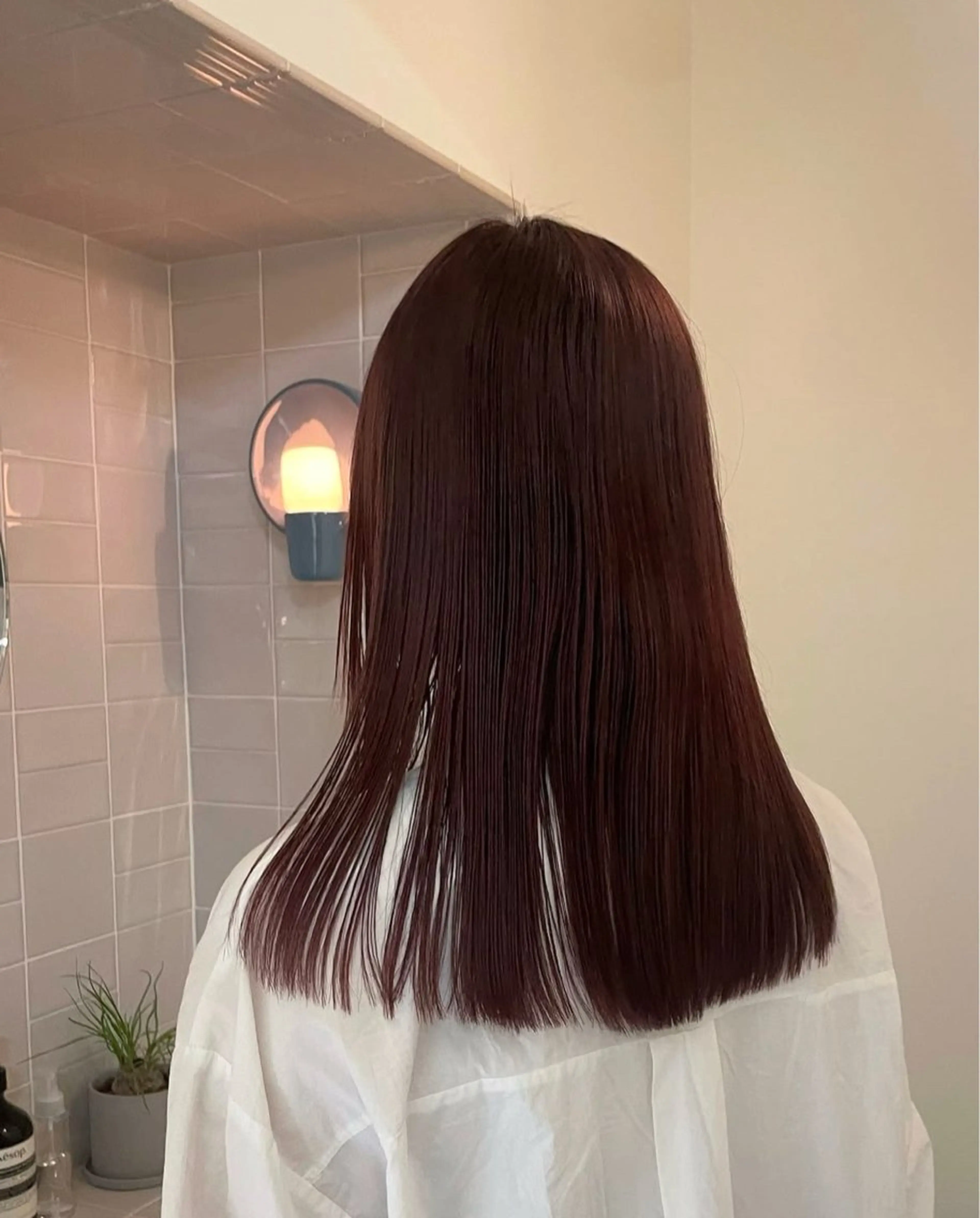 ロング 蓑輪 璃央のヘアスタイル