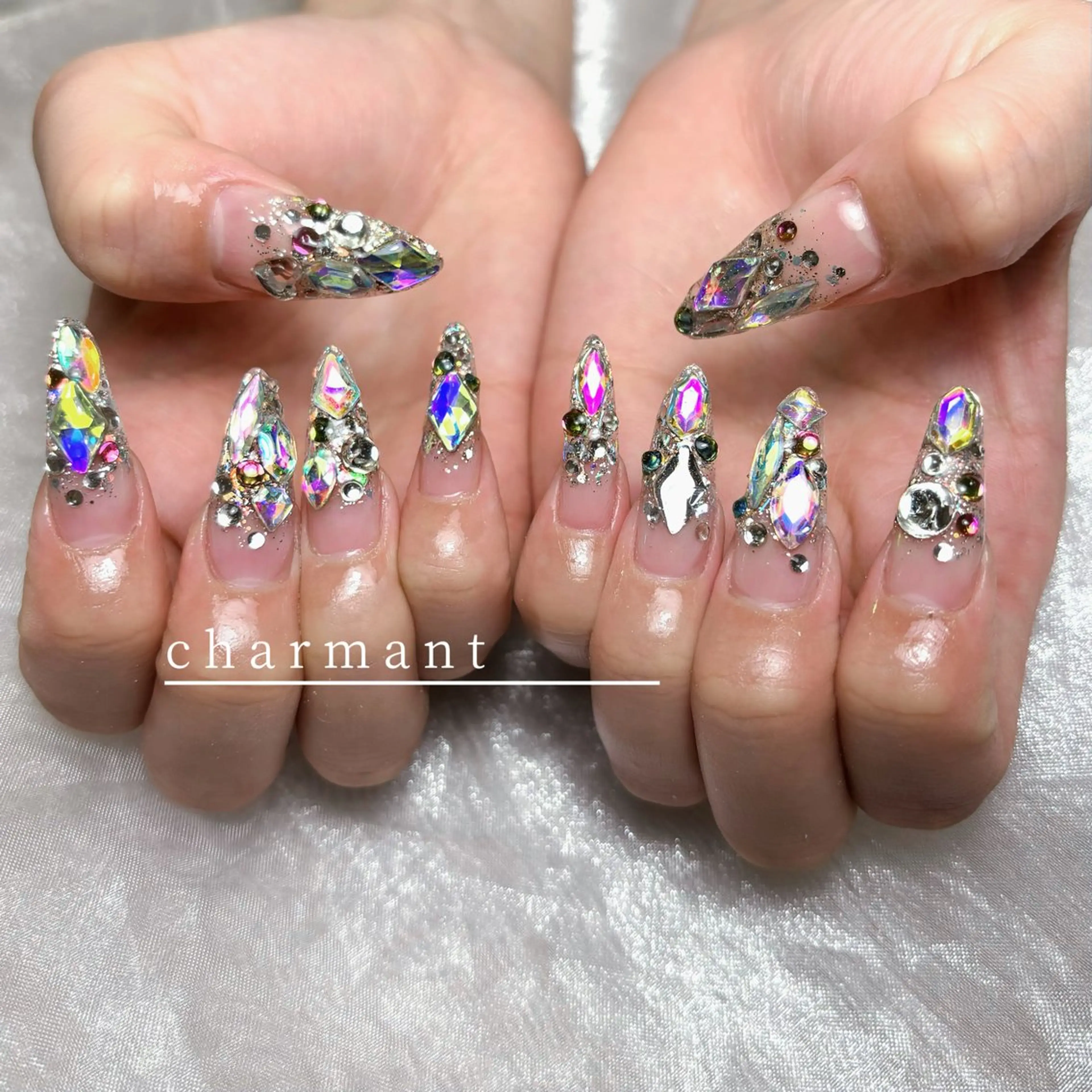 ネイル ハンドネイル charmant momokaのネイルデザイン