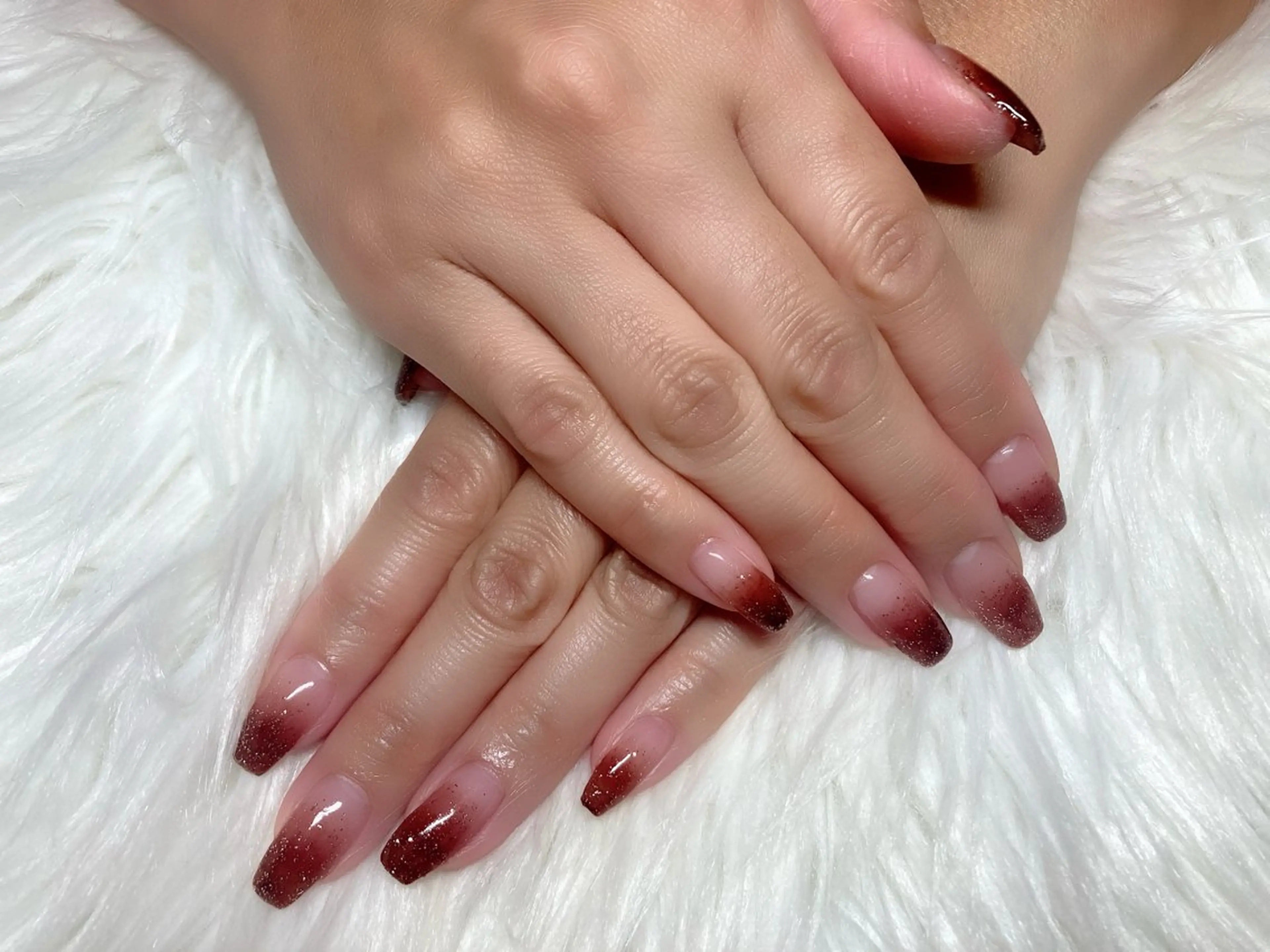 ネイル ブラウン グラデーション masami .Ｋのネイルデザイン