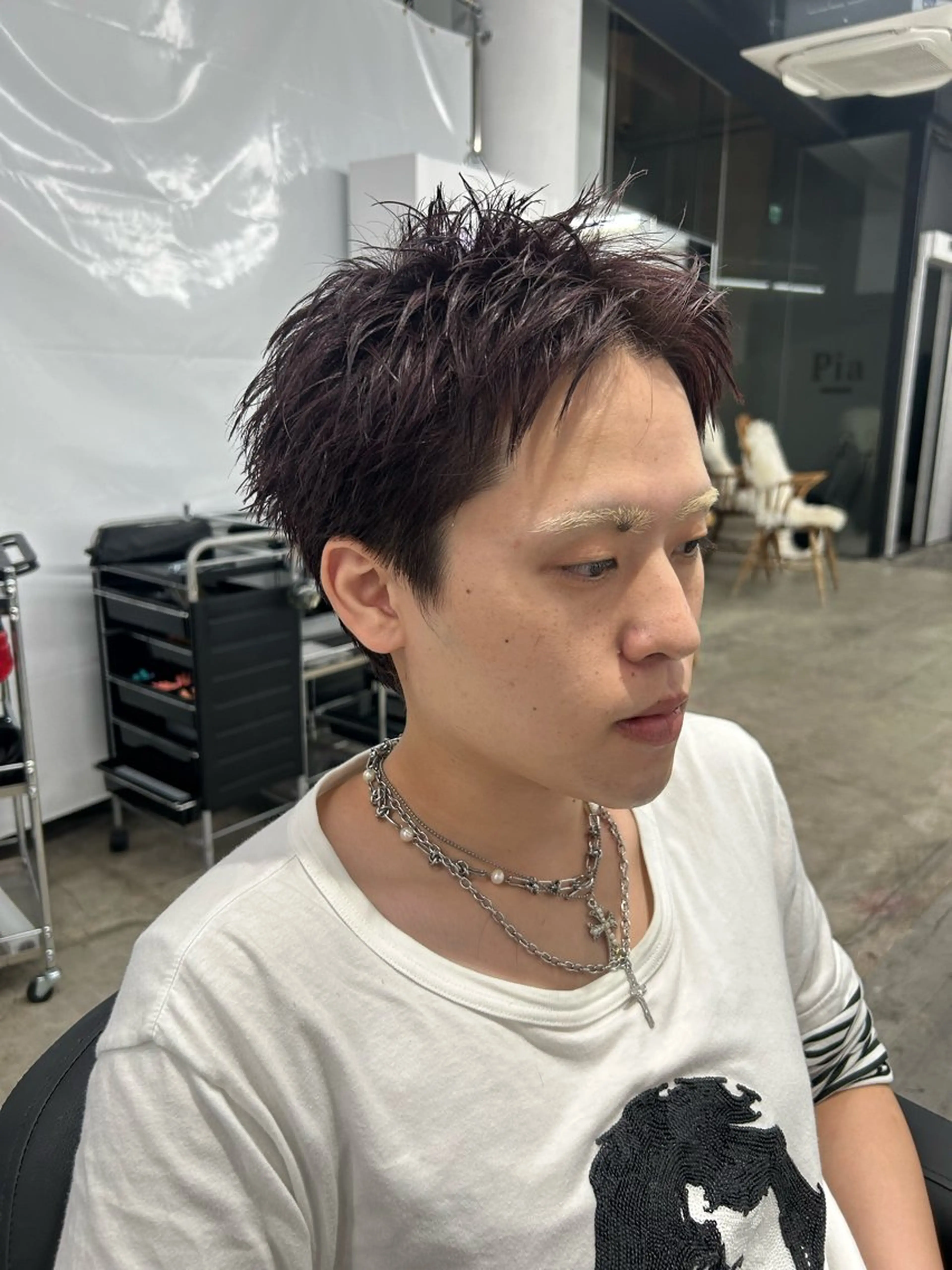 ショート メンズ Pia hair design yakuin所属・【pia】 syuuのヘアスタイル