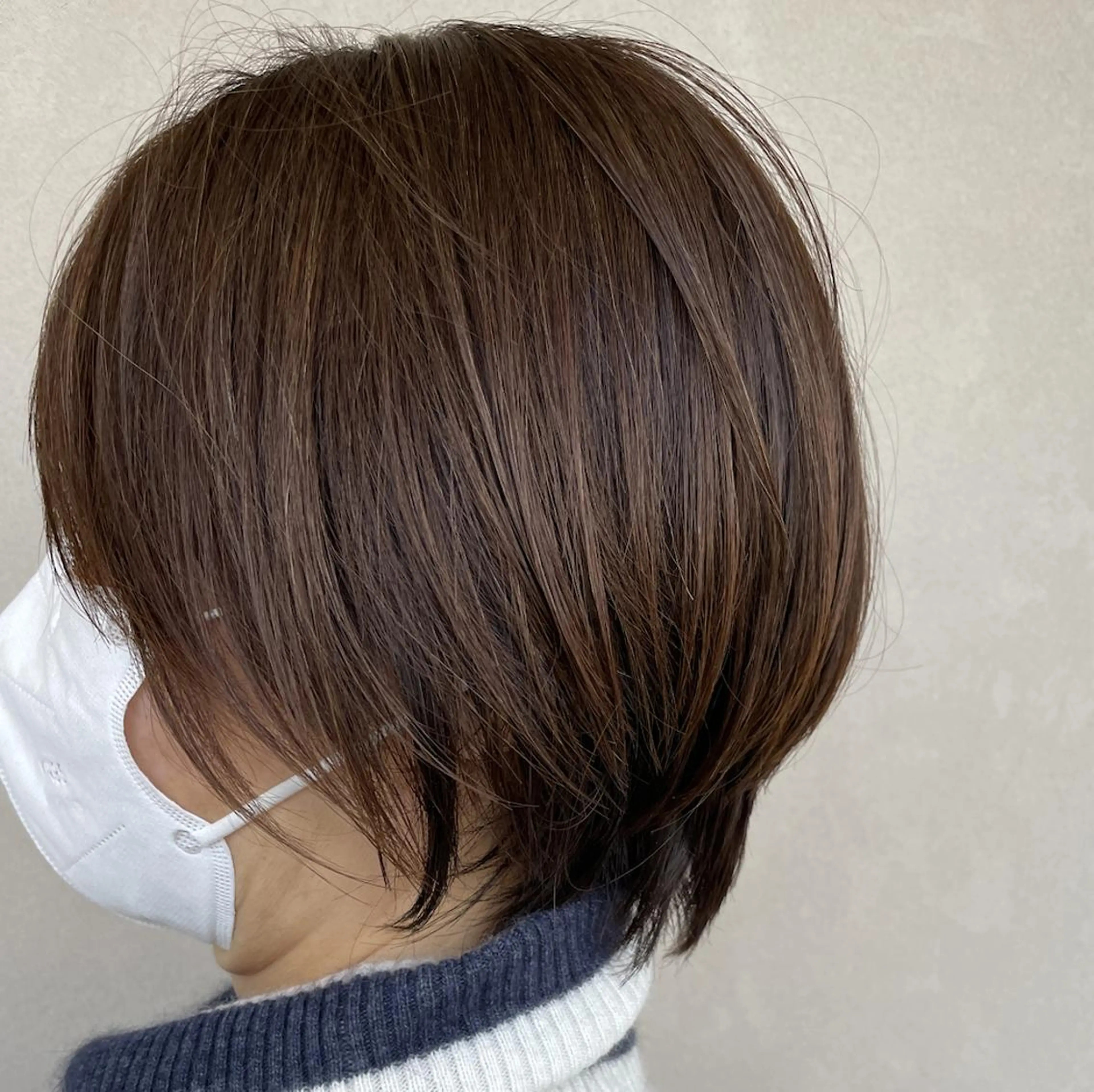 ショート アッシュ アッシュブラウン ショートヘア カット ヘアカラー トリートメント 渡邉 瑞生のヘアスタイル