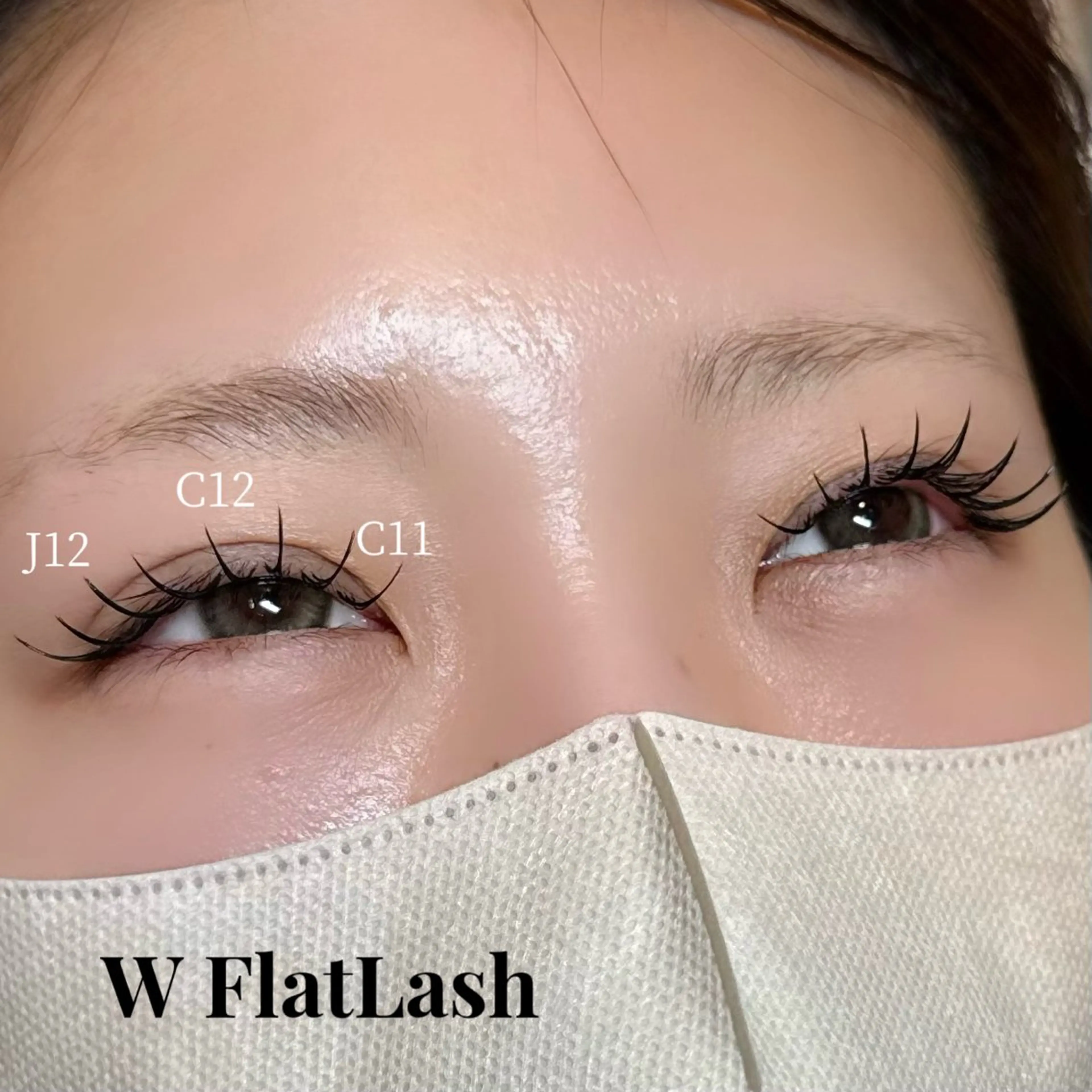 マツエク・マツパ 束感まつ毛 フラットラッシュ 【RIO】 ALRE♡小山店のマツエク・マツパデザイン