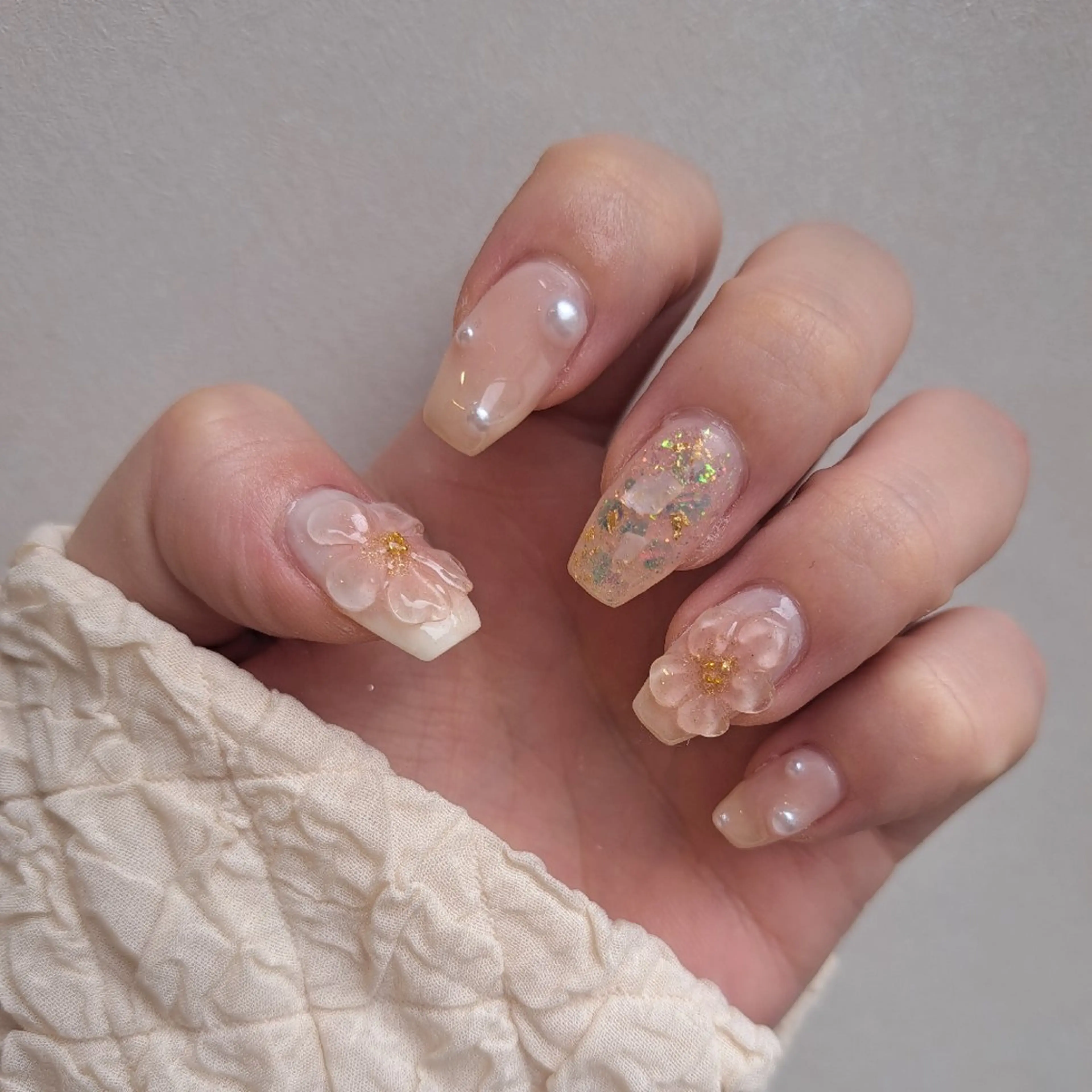 ネイル アートネイル 桜ネイル ジェルネイル 持ち込み ピンク Nail mood /アートし放題のネイルデザイン
