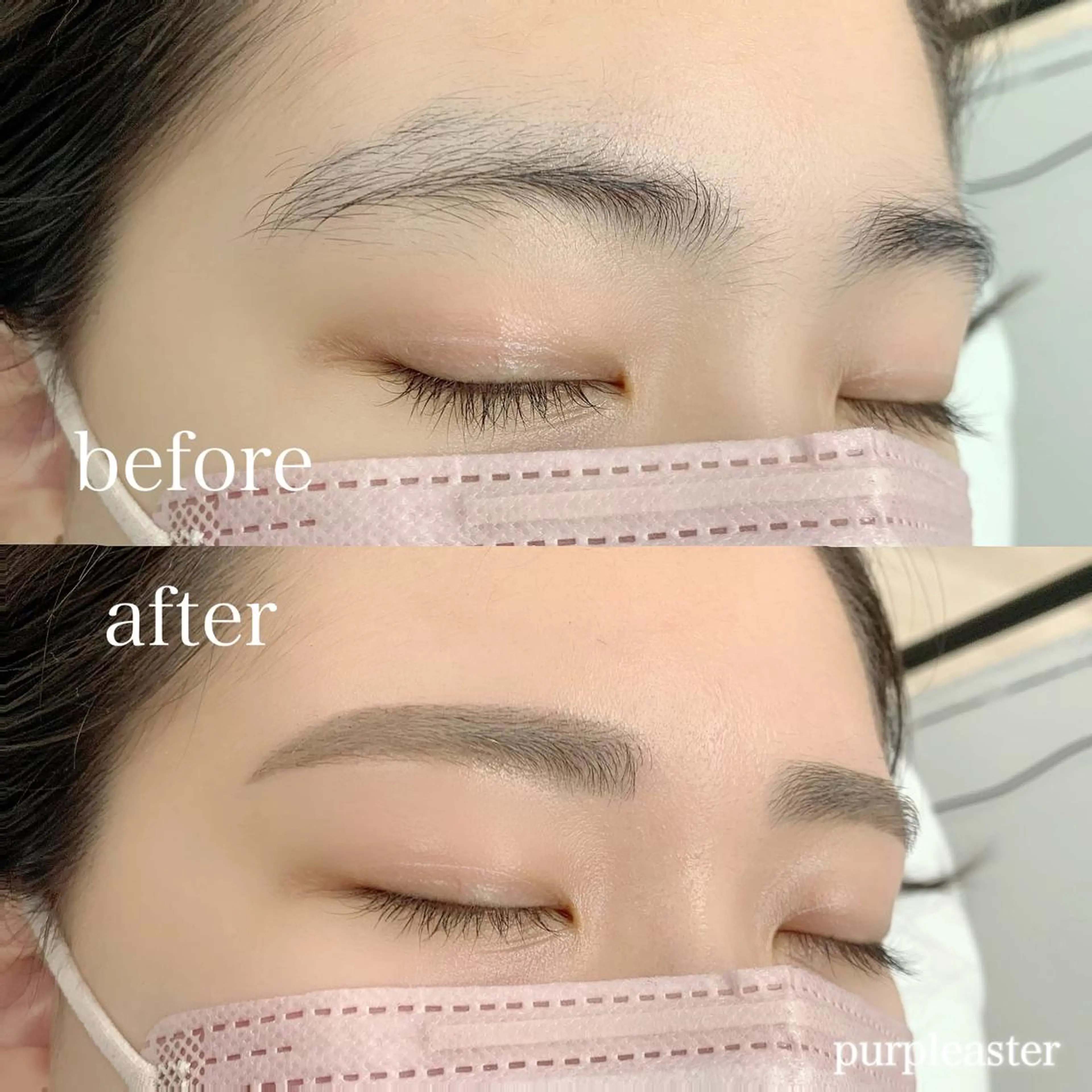 アイブロウ purple aster名駅店所属・パープルアスター/ mako🐈‍⬛🤍のマツエク・マツパデザイン