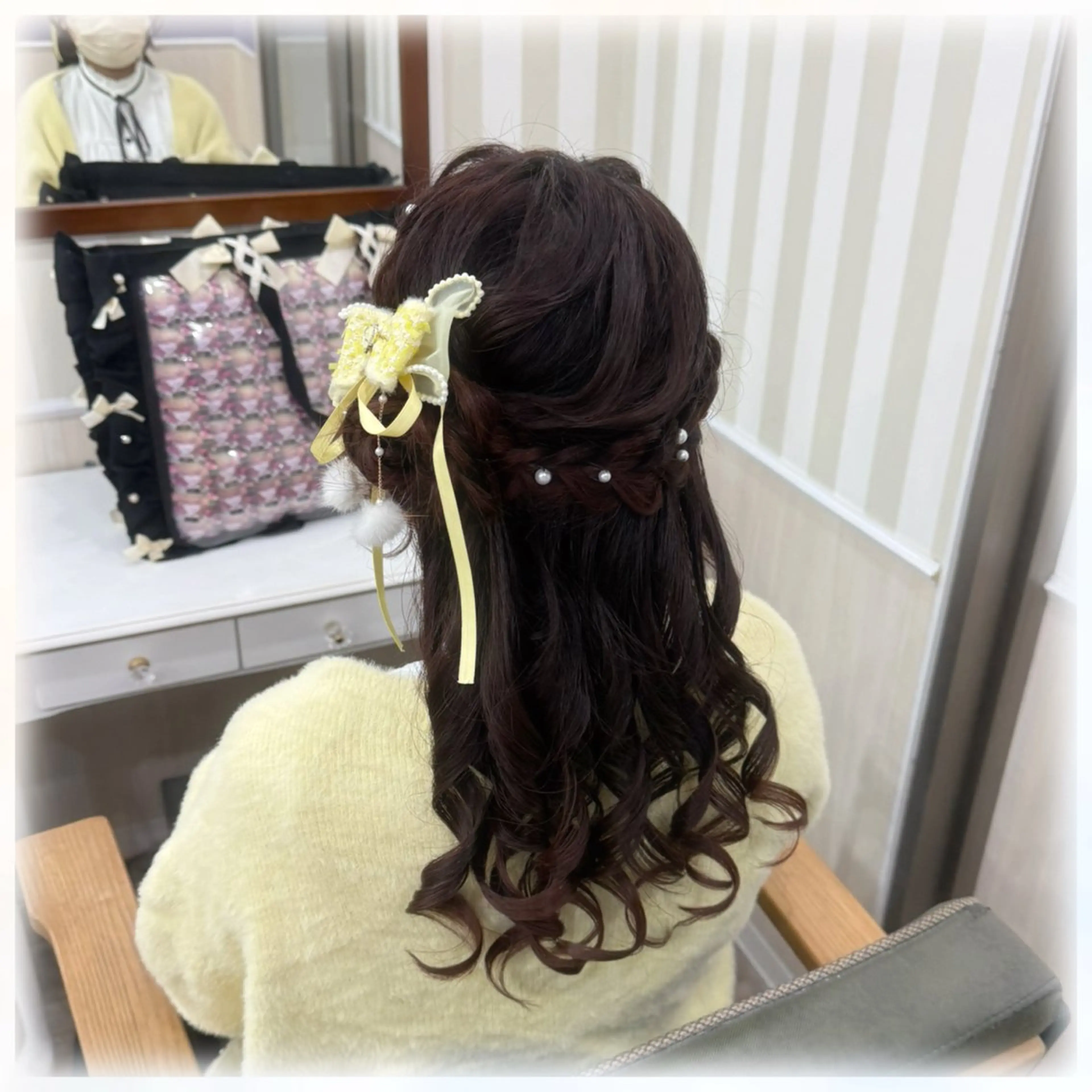 ヘアアレンジ 秋葉原コットン所属・ヘアセット 🤍AIRA🤍のヘアスタイル