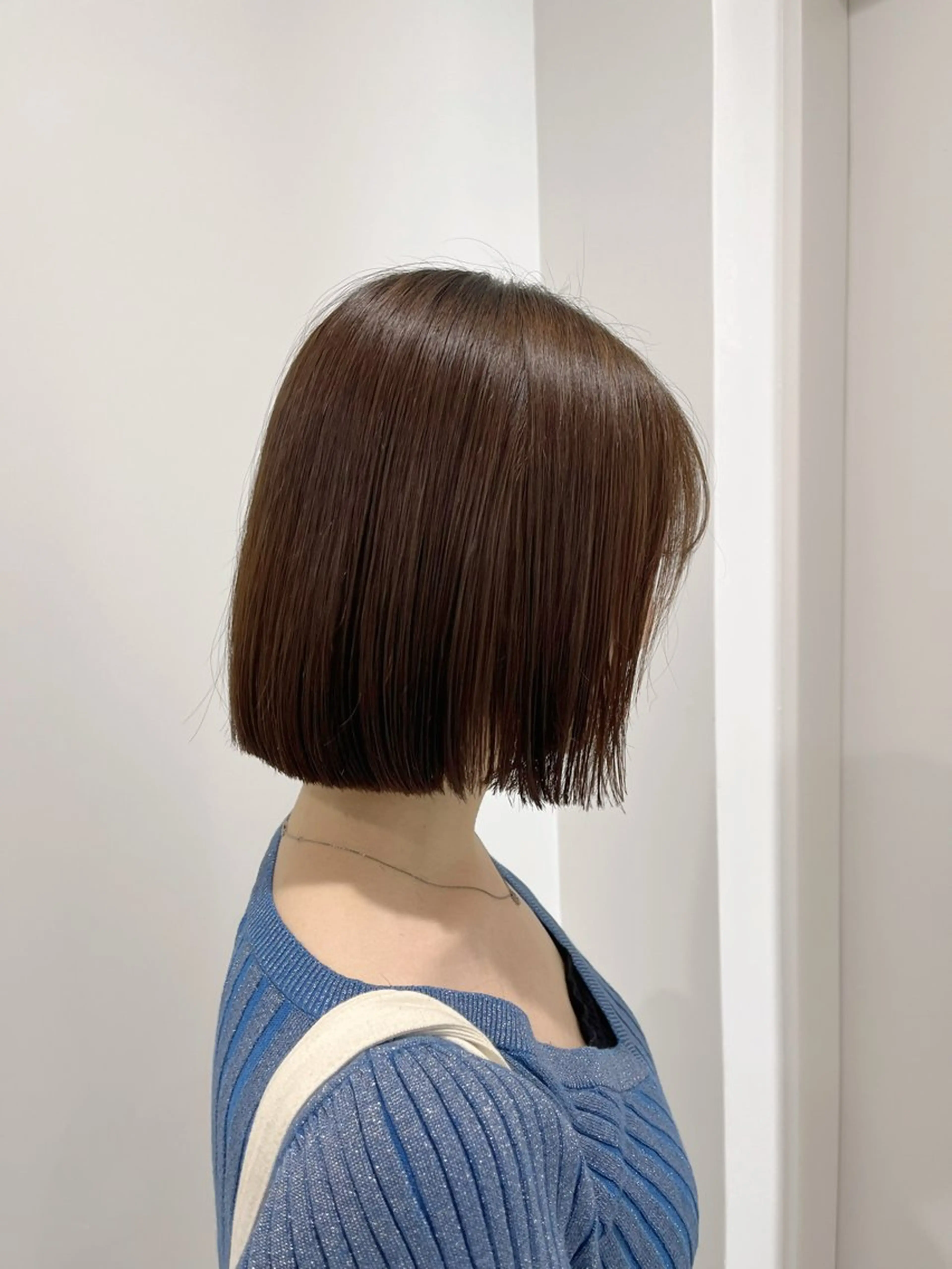 ショート パーマ 髪質改善 ストレートパーマ 縮毛矯正/ハイトーン /パーマ/前原汐🎐のヘアスタイル