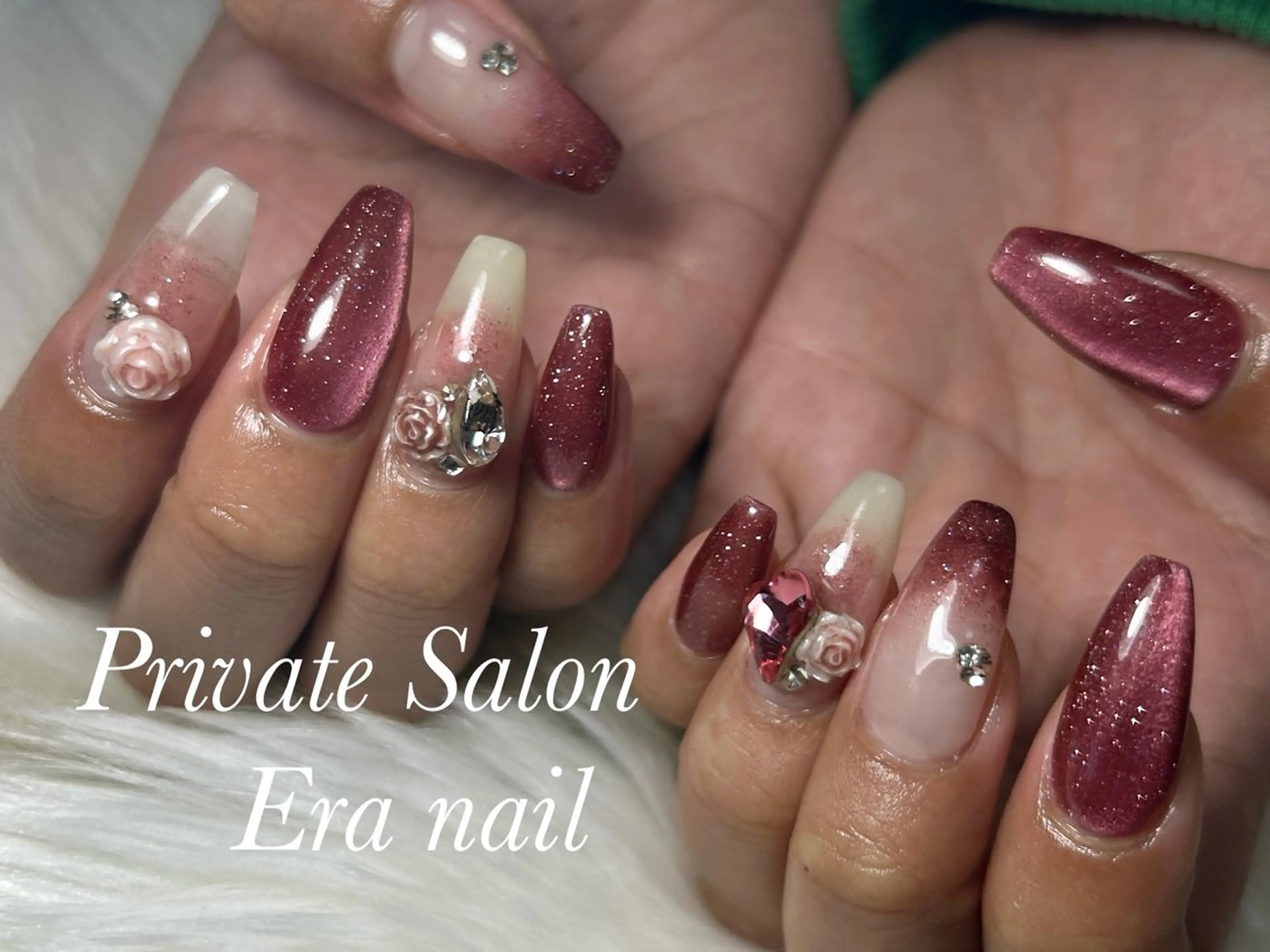 ネイル 持ち込み ハンドネイル Era nailのネイルデザイン